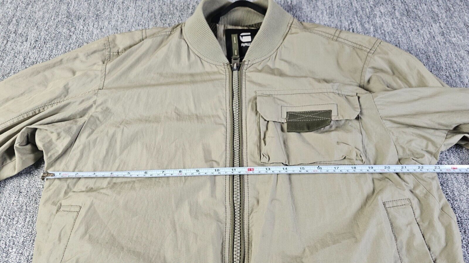 G-Star G-Star RAW Poplin Utility Bomber Jacket Multipocket XL Size US XL / EU 56 / 4 - 19 Thumbnail