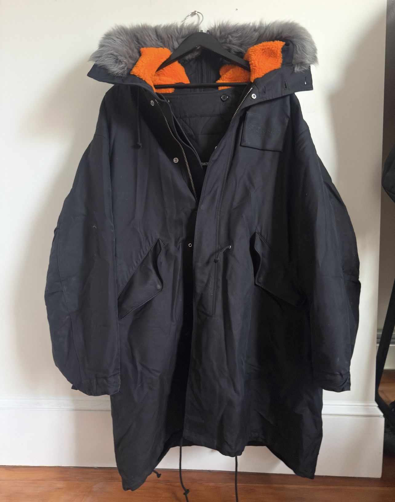 Calvin Klein 205W39NYC Calvin Klein 205w39nyc Oversized Parka by Raf Simons Size US L / EU 52-54 / 3 - 9 Thumbnail