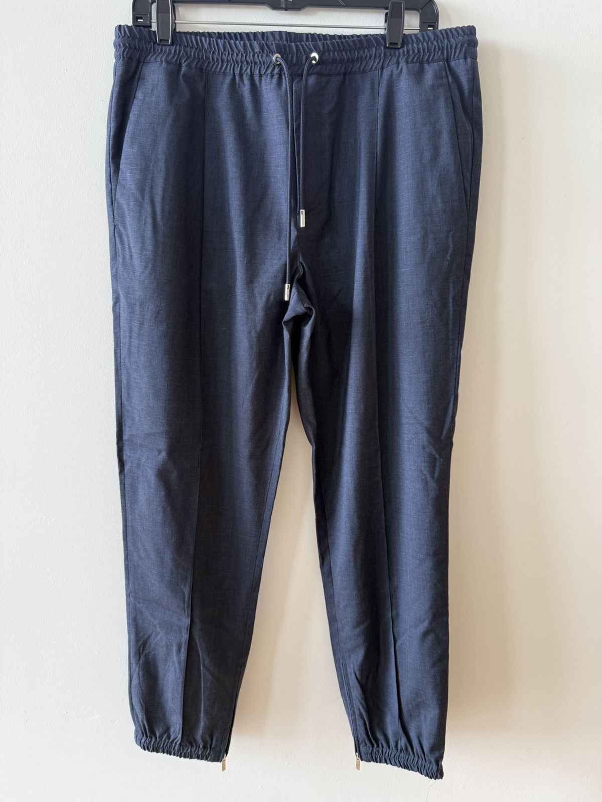 Dior Dior Wool Tailored Pants Navy Size US 34 / EU 50 - 1 Thumbnail
