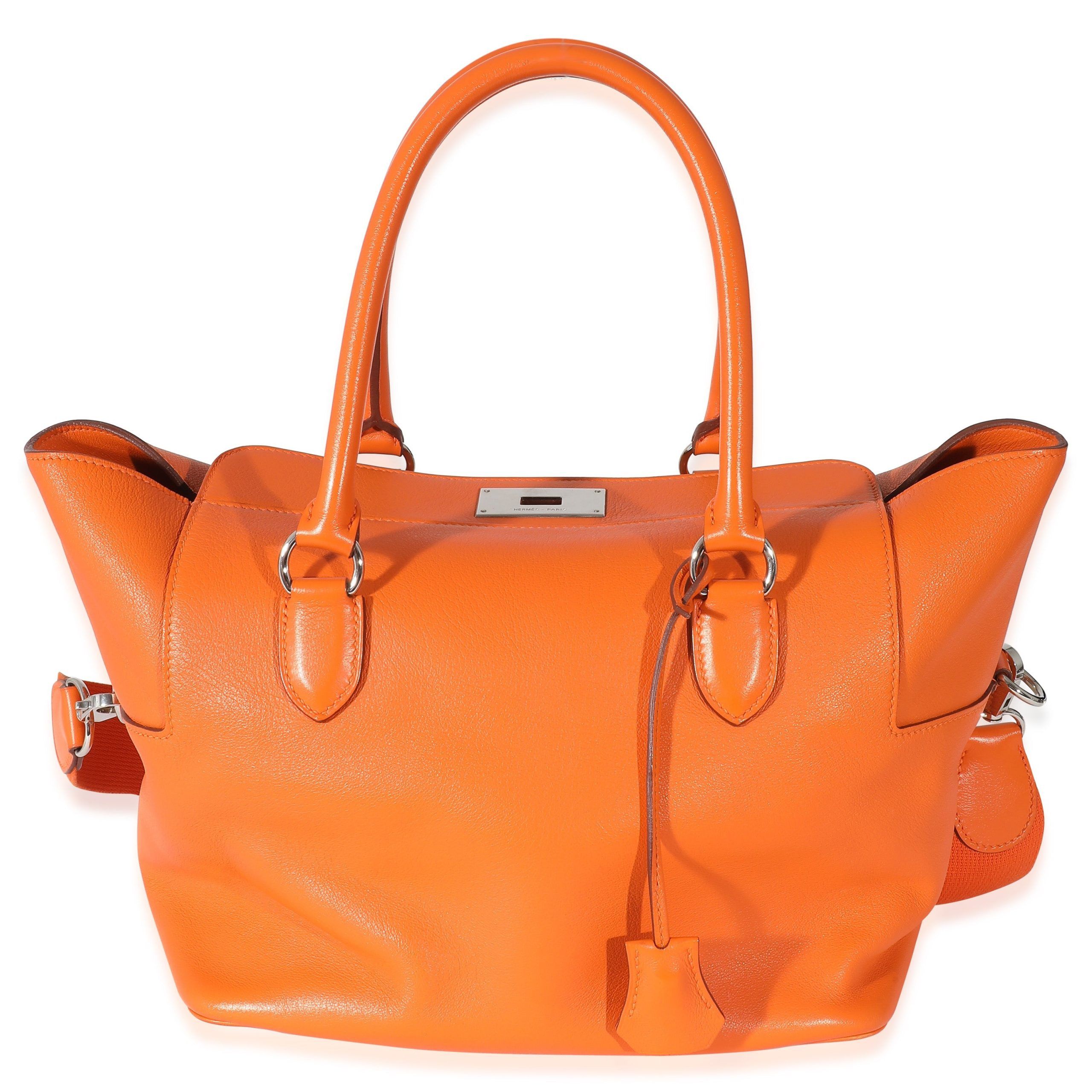 image of Hermes Orange Swift Toolbox 26 Phw, Women's