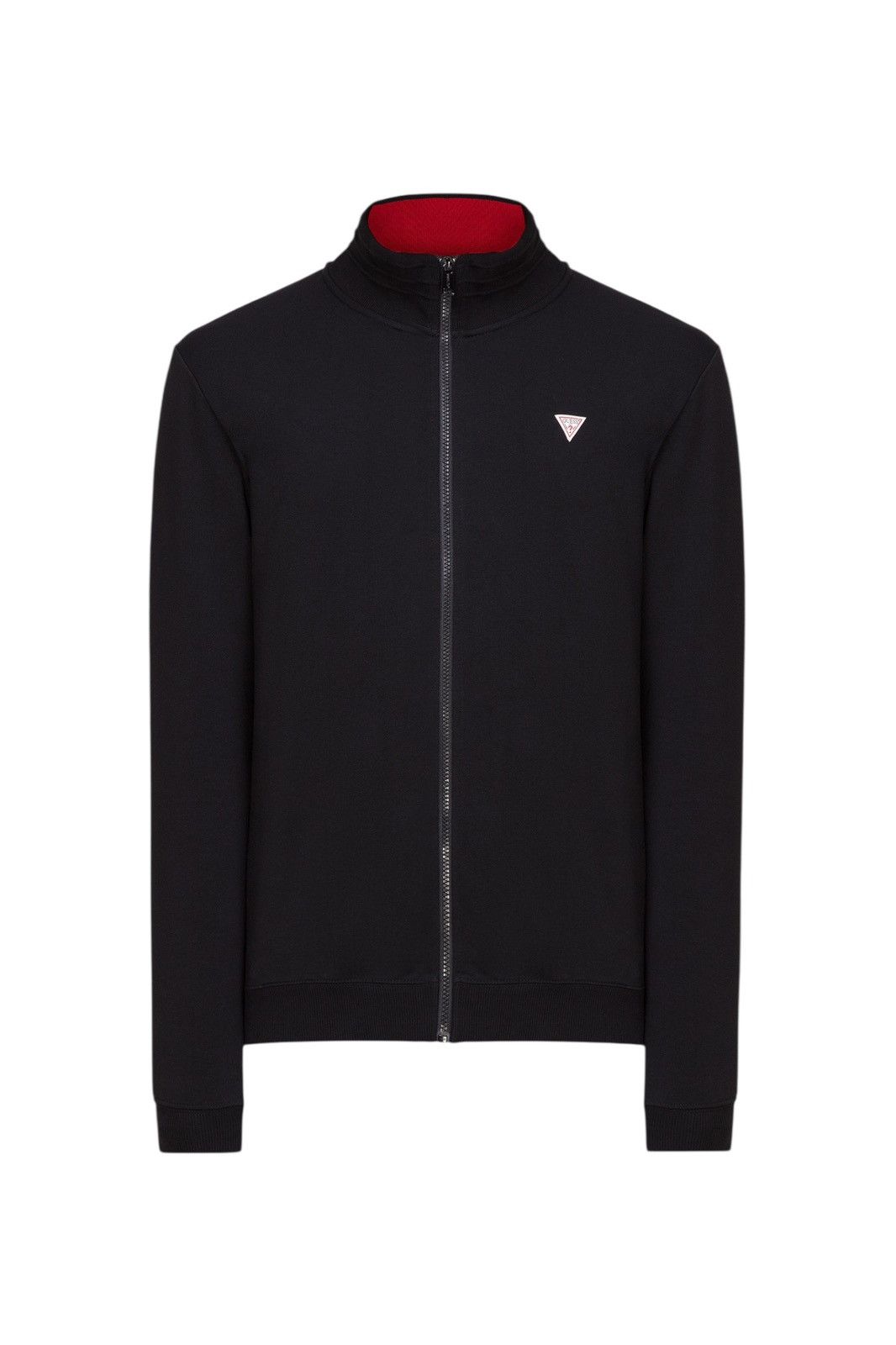 Guess Guess Black Track Full Zip Sweatshirt Size L Size US L / EU 52-54 / 3 - 1 Thumbnail
