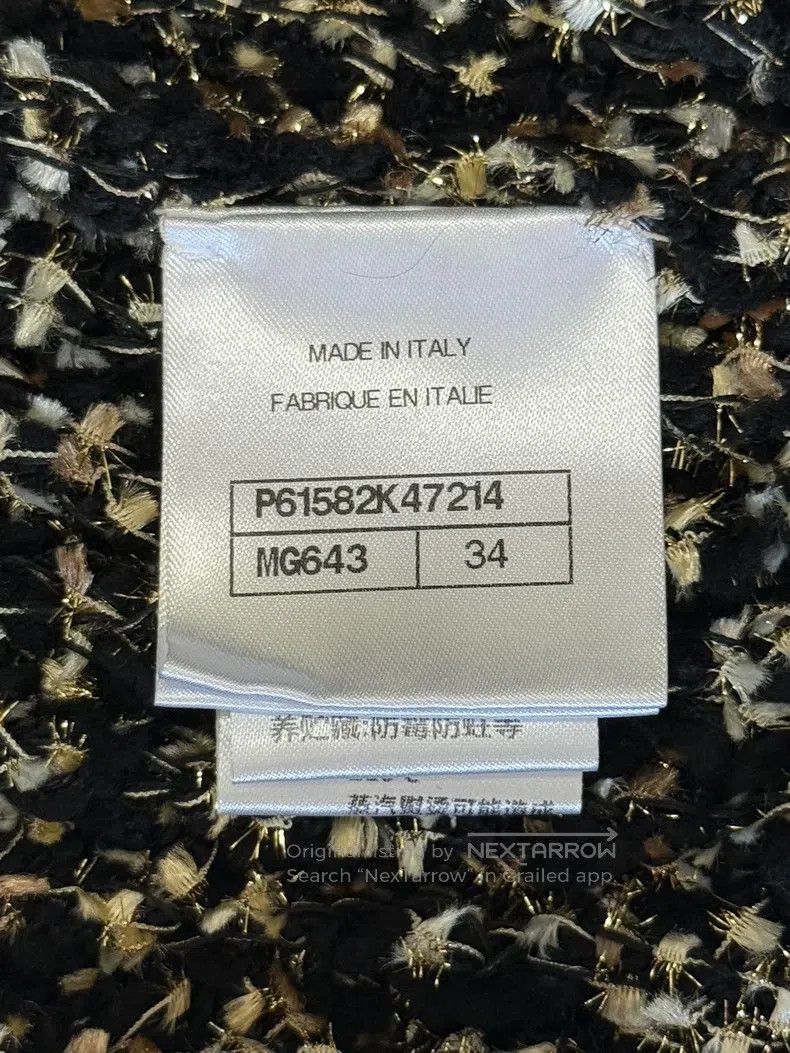 Chanel Chanel Black and white blended sweater Size XXS / US 00 / IT 34 - 6 Thumbnail