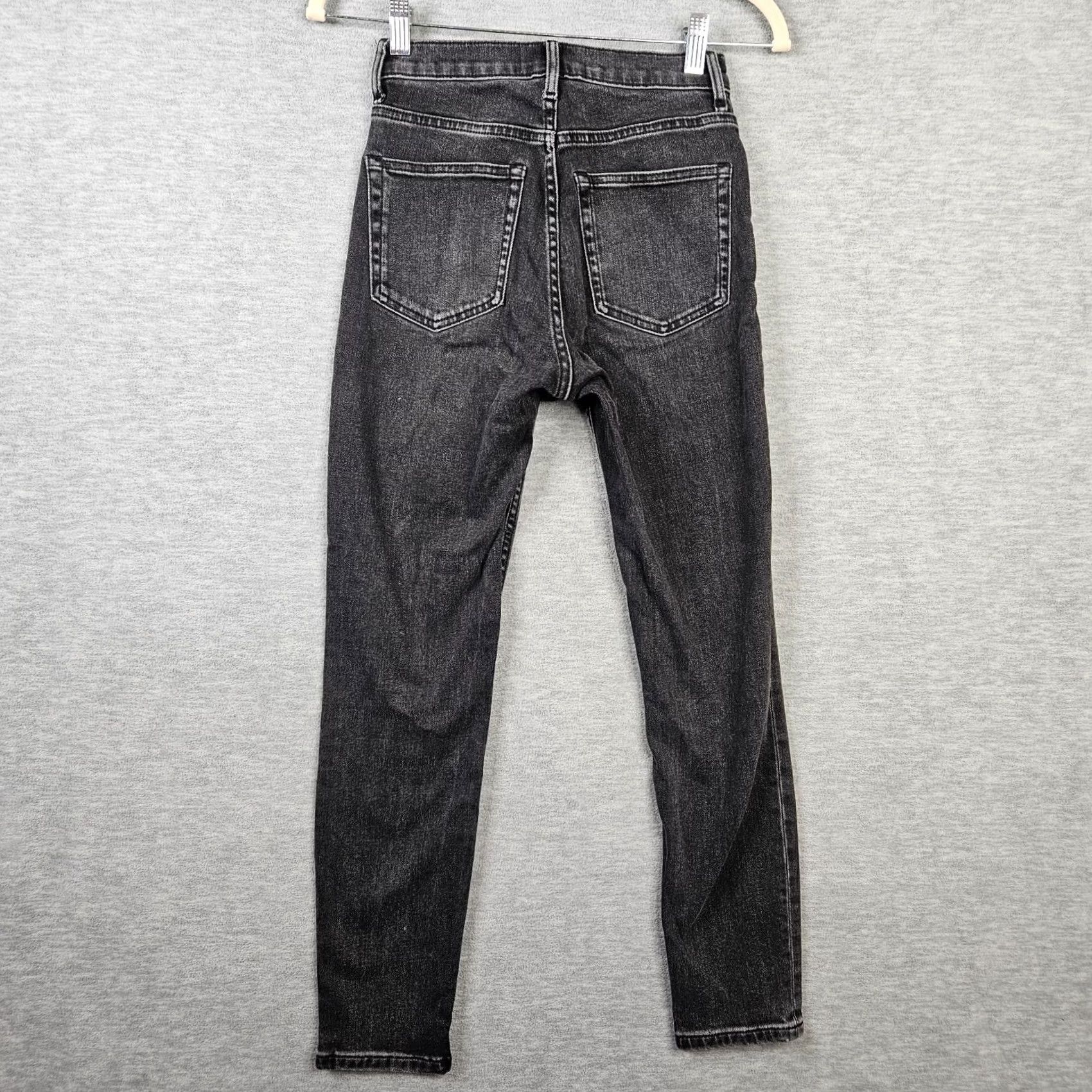Everlane Everlane Dark Wash Skinny Jeans Size 24 Women's Cotton Elastane Denim Vintage? No Size 42" / US 20 - 3 Thumbnail