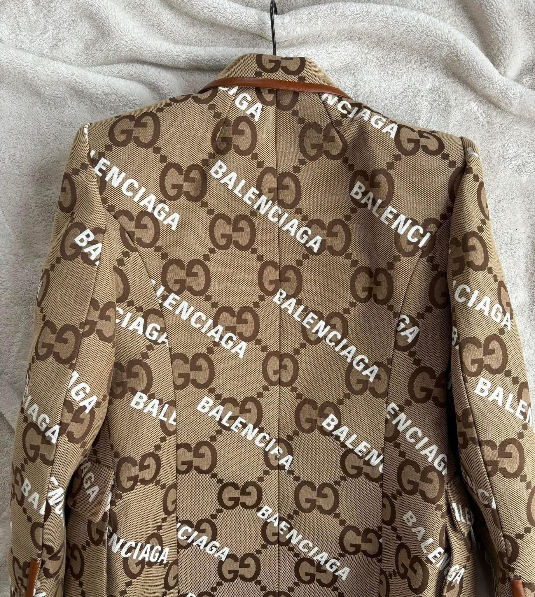 Gucci × The North Face Gucci x Balenciaga Hacker Project Jumbo GG Jacke Size 50R - 3 Thumbnail