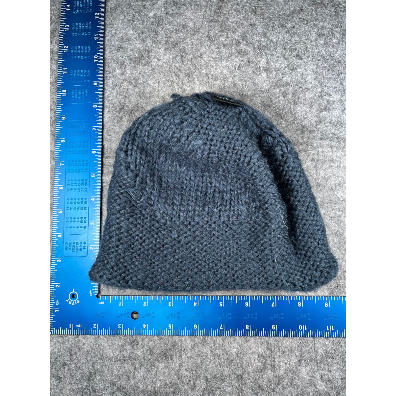 Vintage Specialized Beanie Toque Women One Size Blue Knit 100% Acrylic Ski Pom Beanie/Toque Women Blue Knit 100% Acrylic Ski Puff Pom Size ONE SIZE - 7 Thumbnail