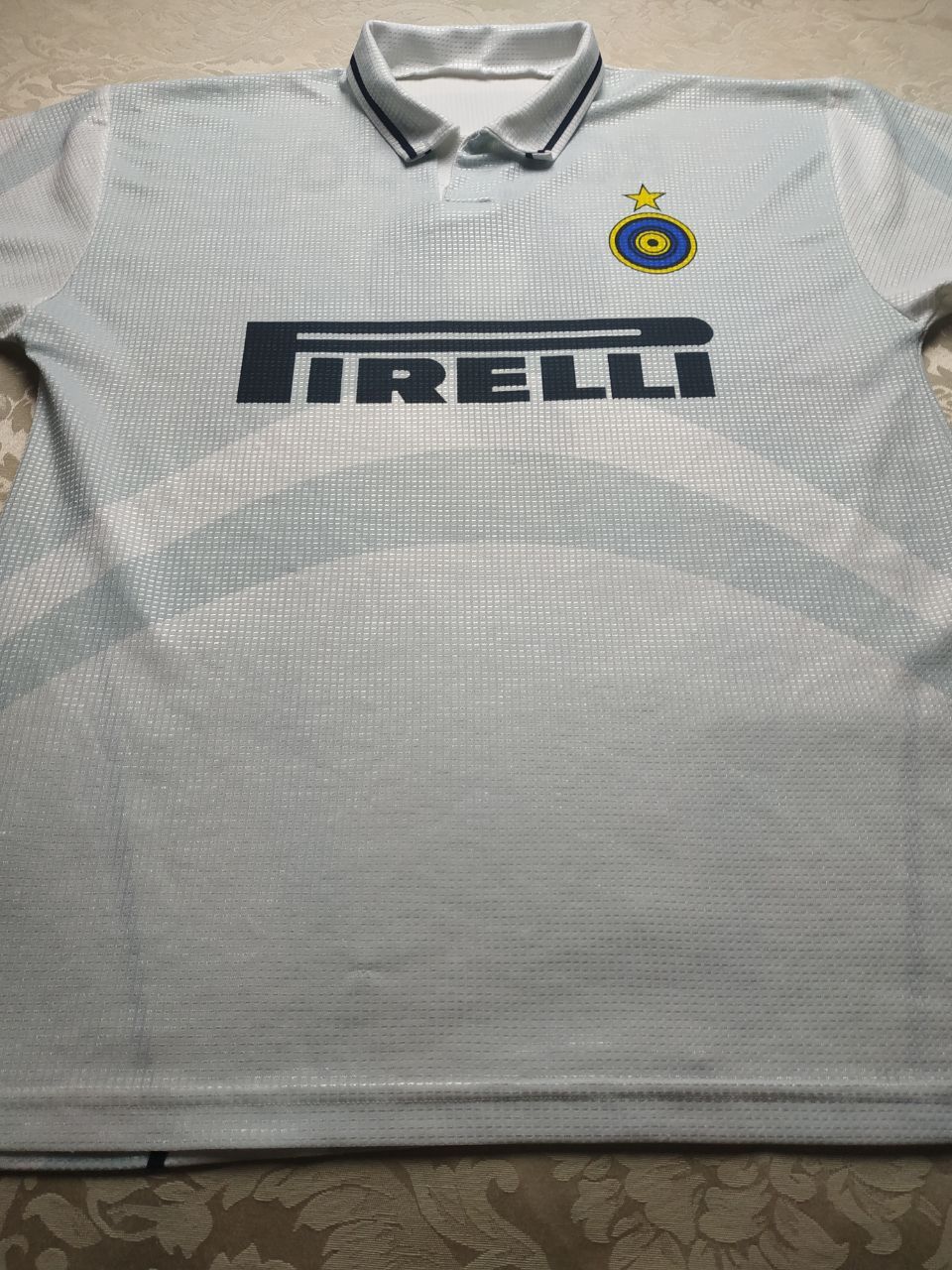 Vintage RONALDO Inter Milan 2001-2002 away soccer jersey Size US L / EU 52-54 / 3 - 5 Thumbnail