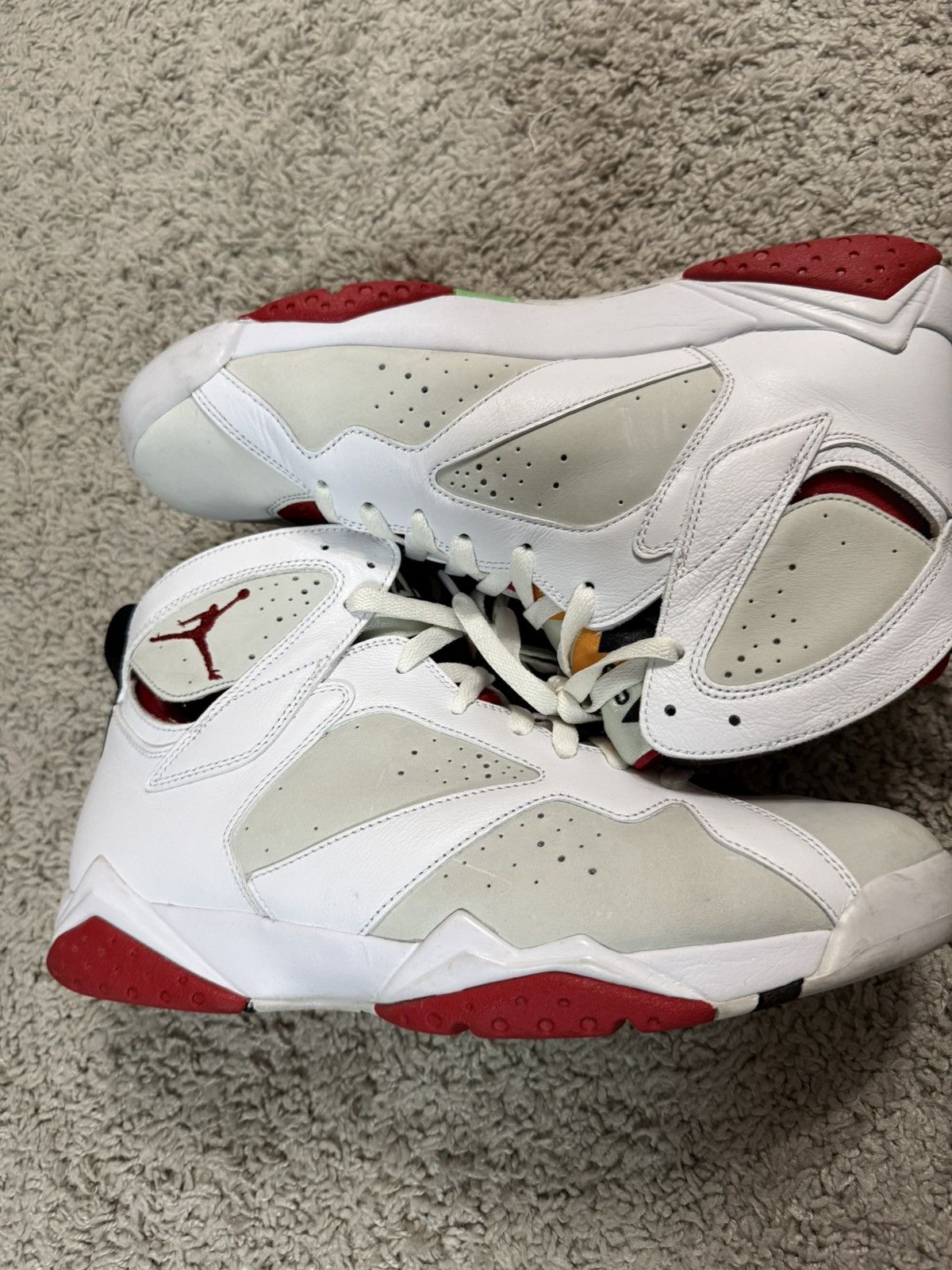 Jordan Brand Air Jordan Retro 7 Hare 2015 Size US 11.5 / EU 44-45 - 10 Thumbnail