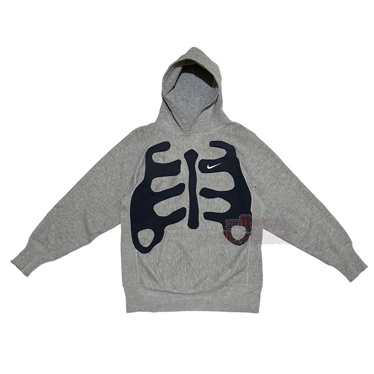 Nike Crewneck Into Hoodie Skeleton By NoNewNewPlace