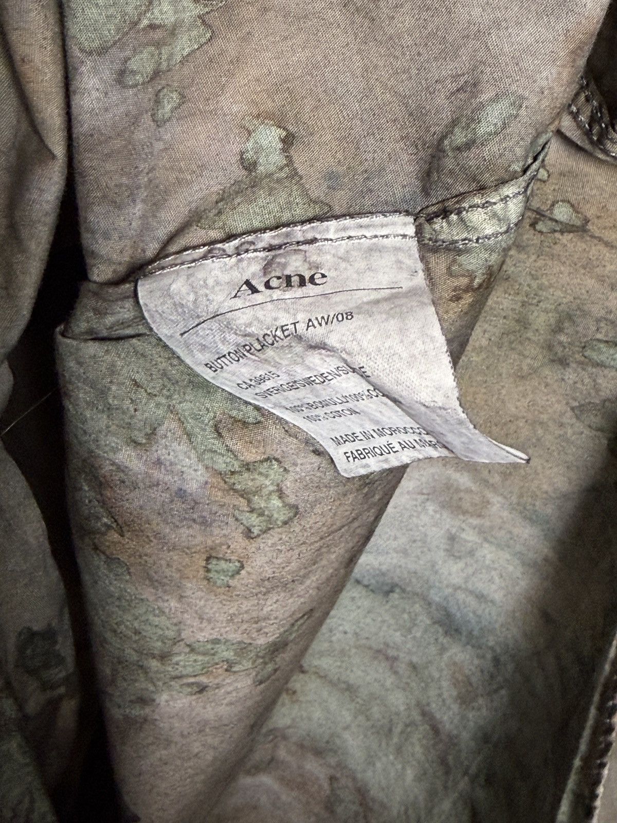 Acne Studios Acne Studios custom overdyed button-down shirt Size US L / EU 52-54 / 3 - 8 Thumbnail