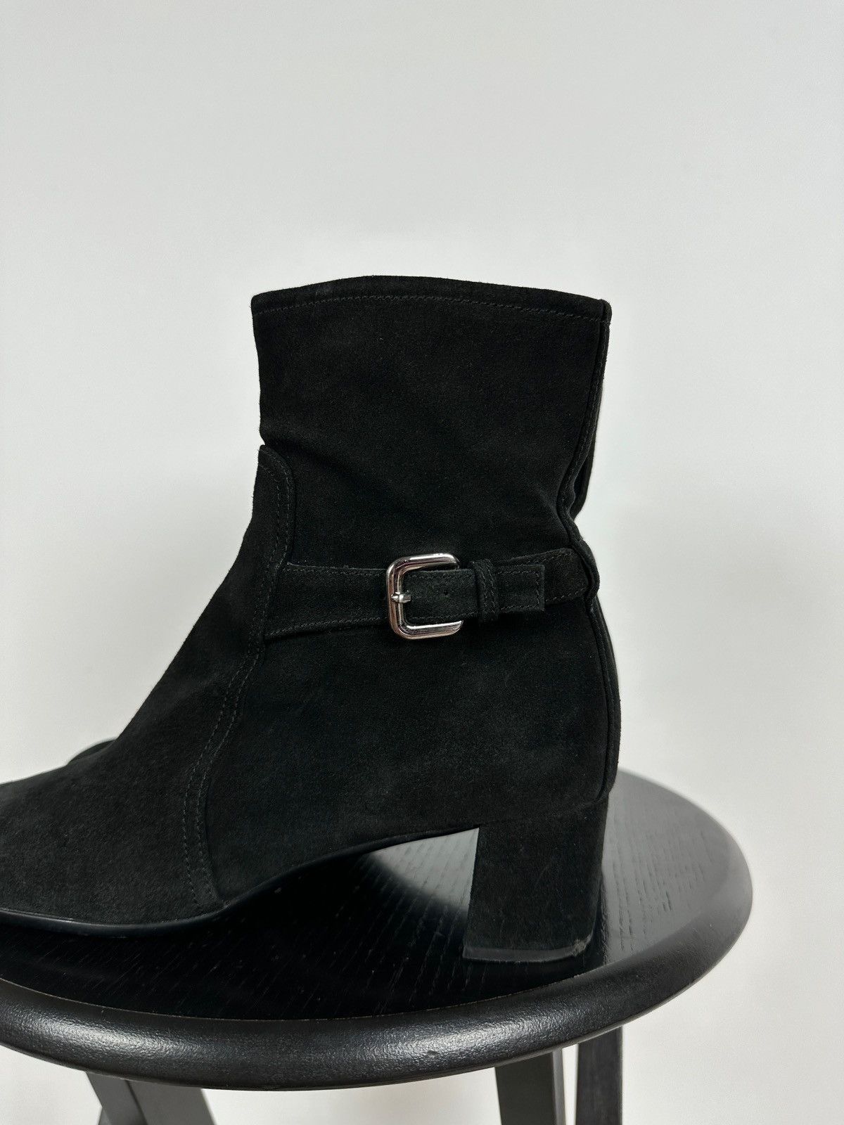 Prada Prada Suede Zip Ankle Boots Size US 7 / IT 37 - 12 Thumbnail