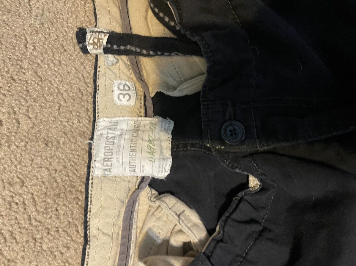 Aeropostale Black vintage aeropostale csrgos Size US 36 / EU 52 - 2 Thumbnail