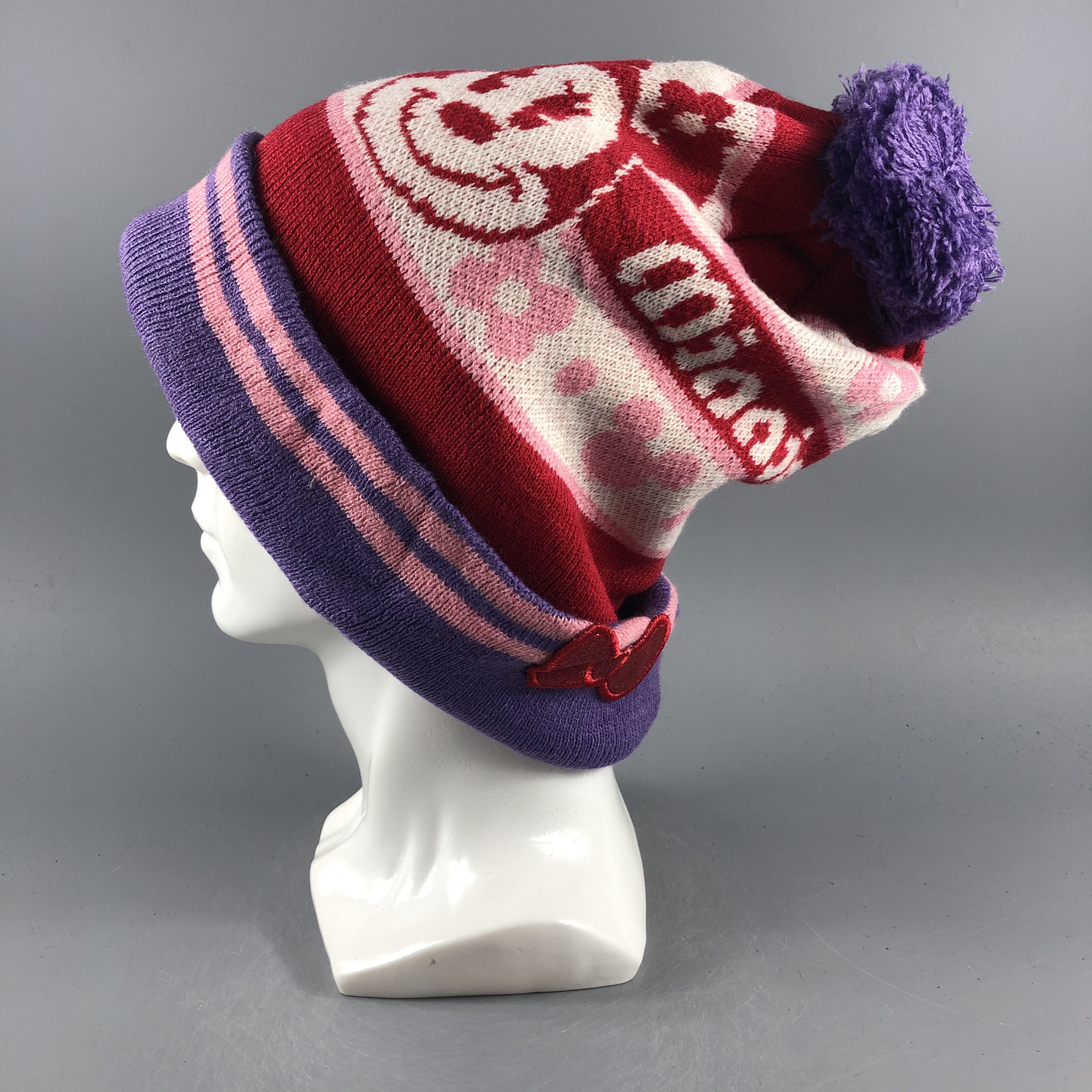 Disney × Vintage Womens Minnie Mouse Beanie Snow Hat Snow Cap -D056 Size ONE SIZE - 1 Thumbnail