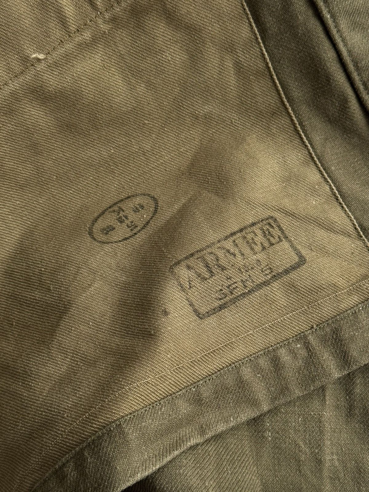 Vintage Vintage 1950s French Army 'Indochina War' M47 Combat Jacket Size US M / EU 48-50 / 2 - 8 Thumbnail