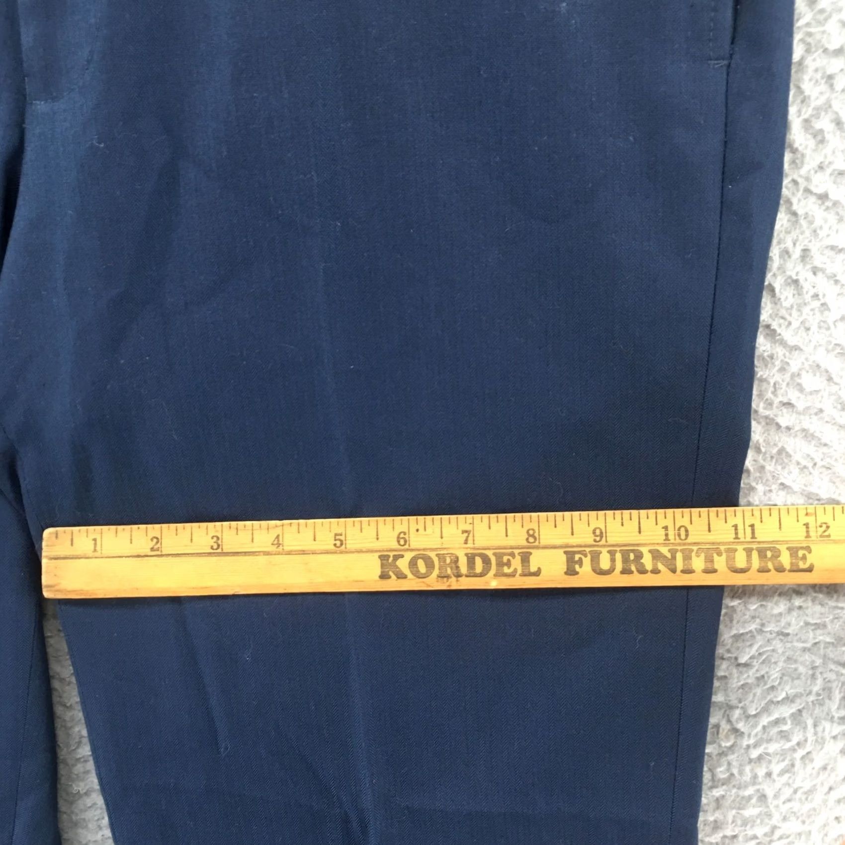 Calvin Klein Calvin Klein Dress Pants Mens 34 Blue Flat Front Straight Leg Mid Rise Zip Pants Mens Blue Flat Front Straight Leg Mid Rise Zip Size US 34 / EU 50 - 6 Thumbnail