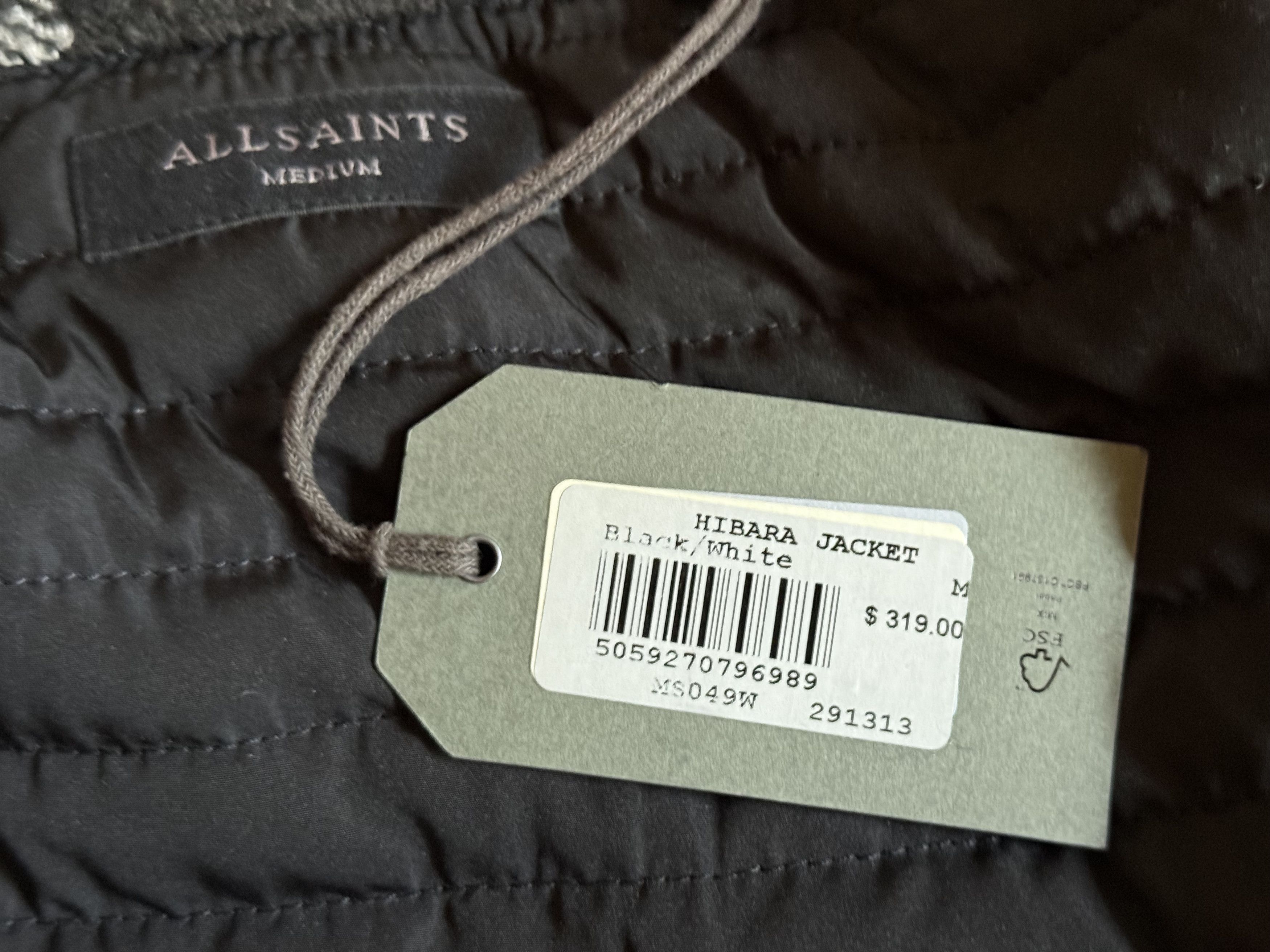 Allsaints ALLSAINTS Hibara Plaid Jacket Medium $319 Size US M / EU 48-50 / 2 - 7 Thumbnail