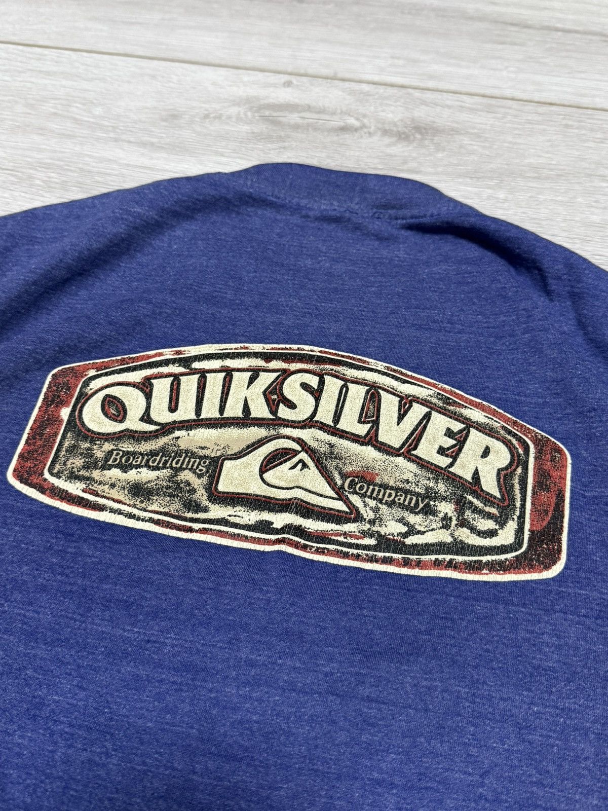 Quiksilver Quilsilver USA surf vintage tee shirt big print logo Size US M / EU 48-50 / 2 - 4 Thumbnail