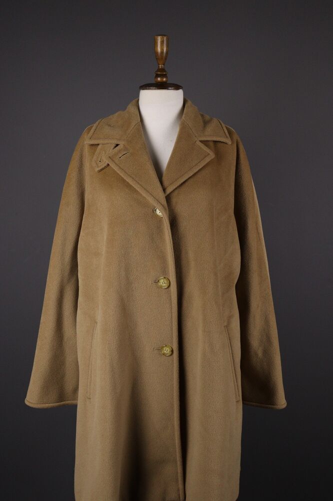 image of Avant Garde Max Mara Oversized Coat in Brown, Women's (Size XL)