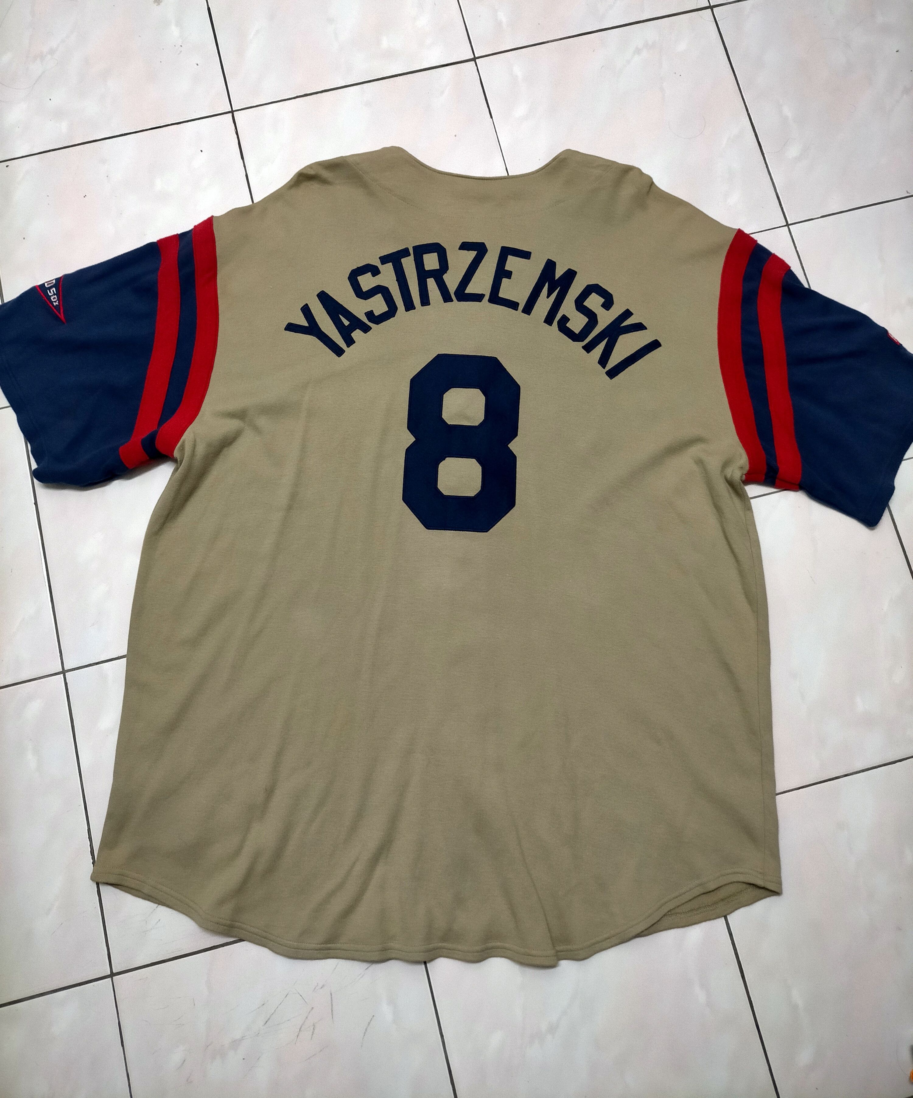 MLB × NFL × Vintage Vintage Red Sox Carl Yastrzemski 90s Size US XXL / EU 58 / 5 - 3 Thumbnail