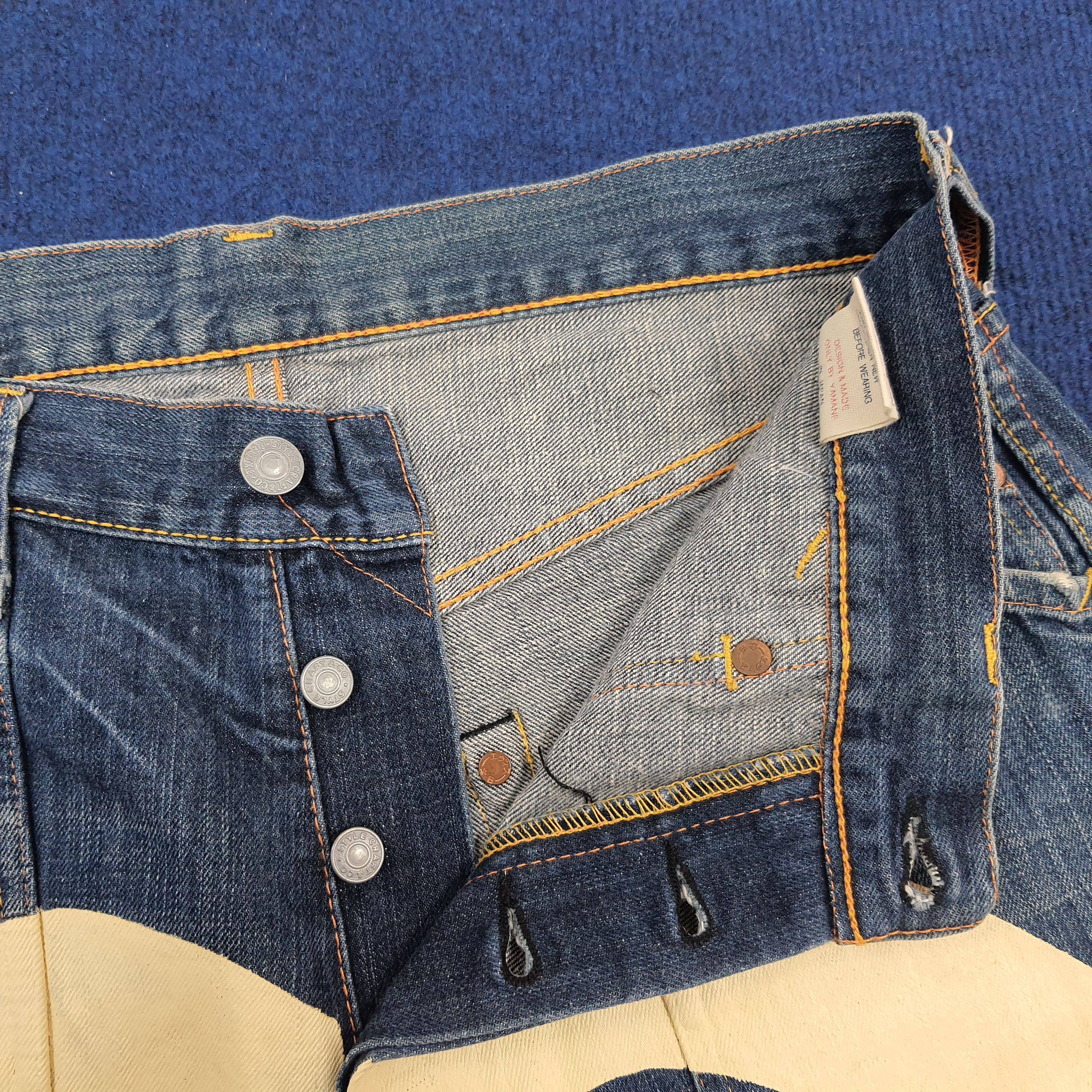 Evisu × Japanese Brand × Vintage Vintage Evisu Cargo Style Custom Daicock Japan Brand Jeans Size US 31 - 7 Thumbnail