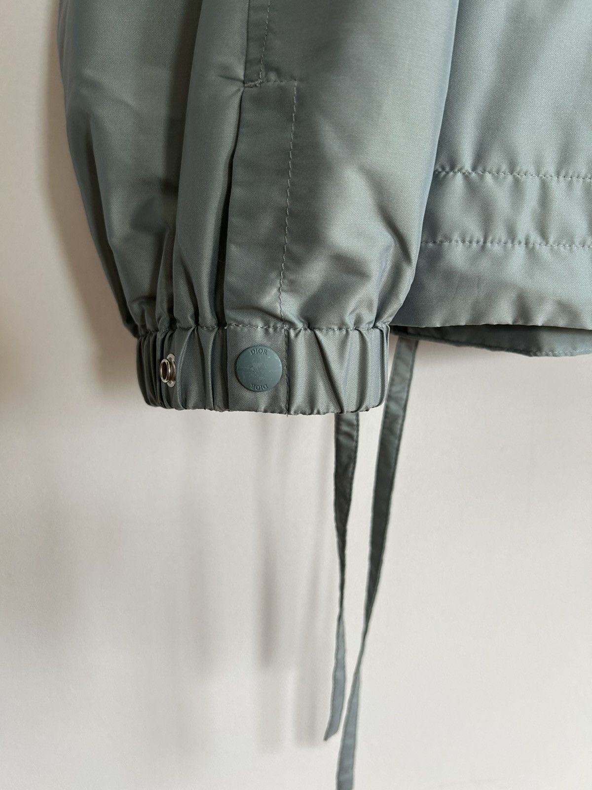 Dior Dior Mens Light Blue Silk Blouson Windbreaker size L/XL 52 Size US L / EU 52-54 / 3 - 6 Thumbnail