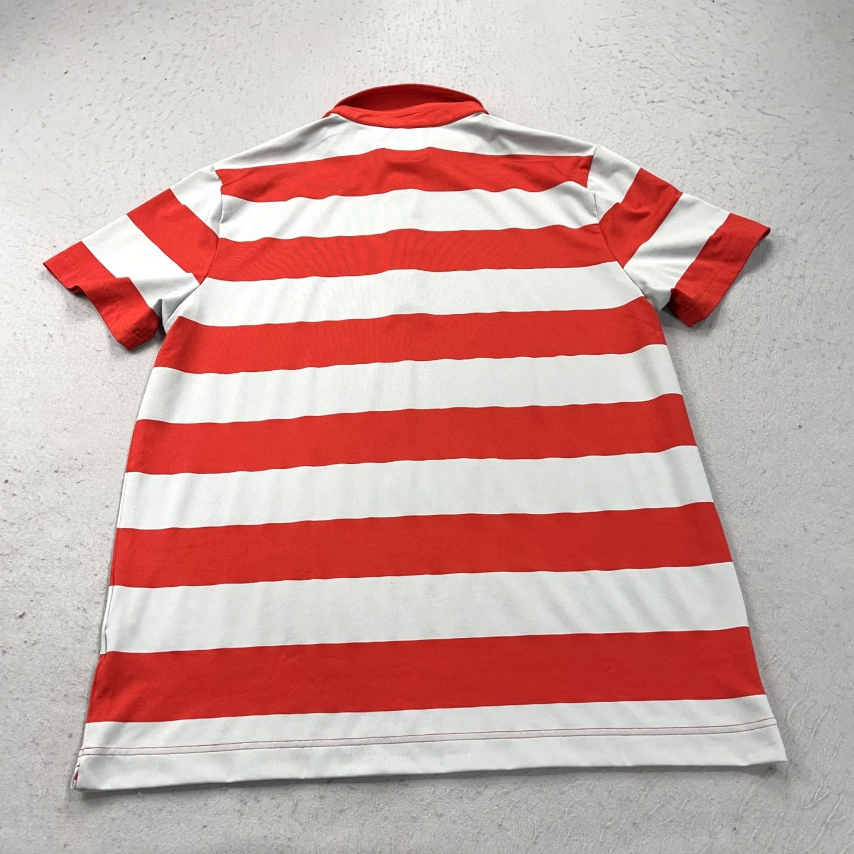 Lacoste Lacoste Sport Polo Shirt Mens XL Red Golf Logo Striped VINTAGE? Size US XL / EU 56 / 4 - 6 Thumbnail