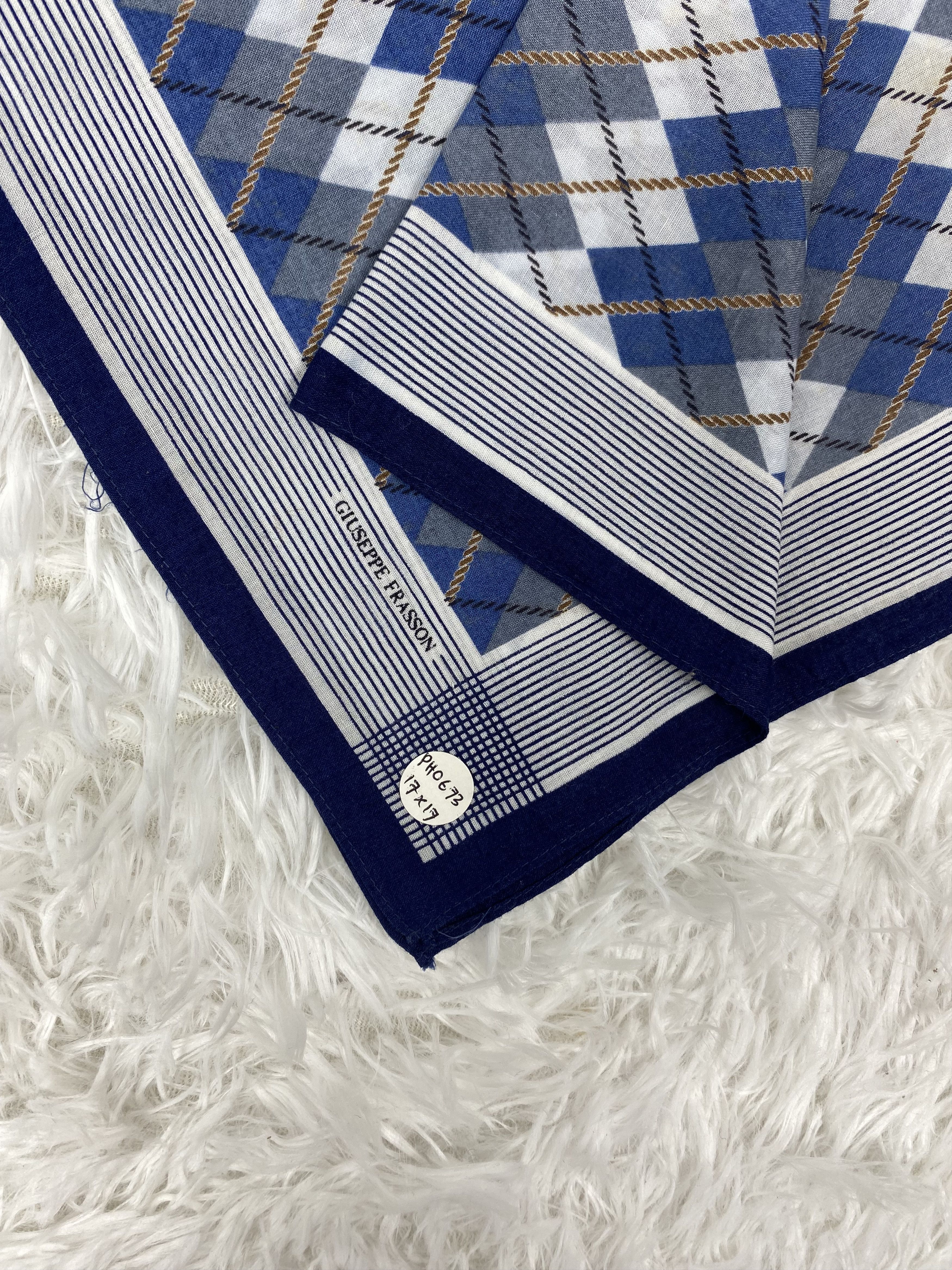 Vintage Vintage Guiseppe Fransson Handkerchief Neckerchief PH0673 Size ONE SIZE - 2 Thumbnail