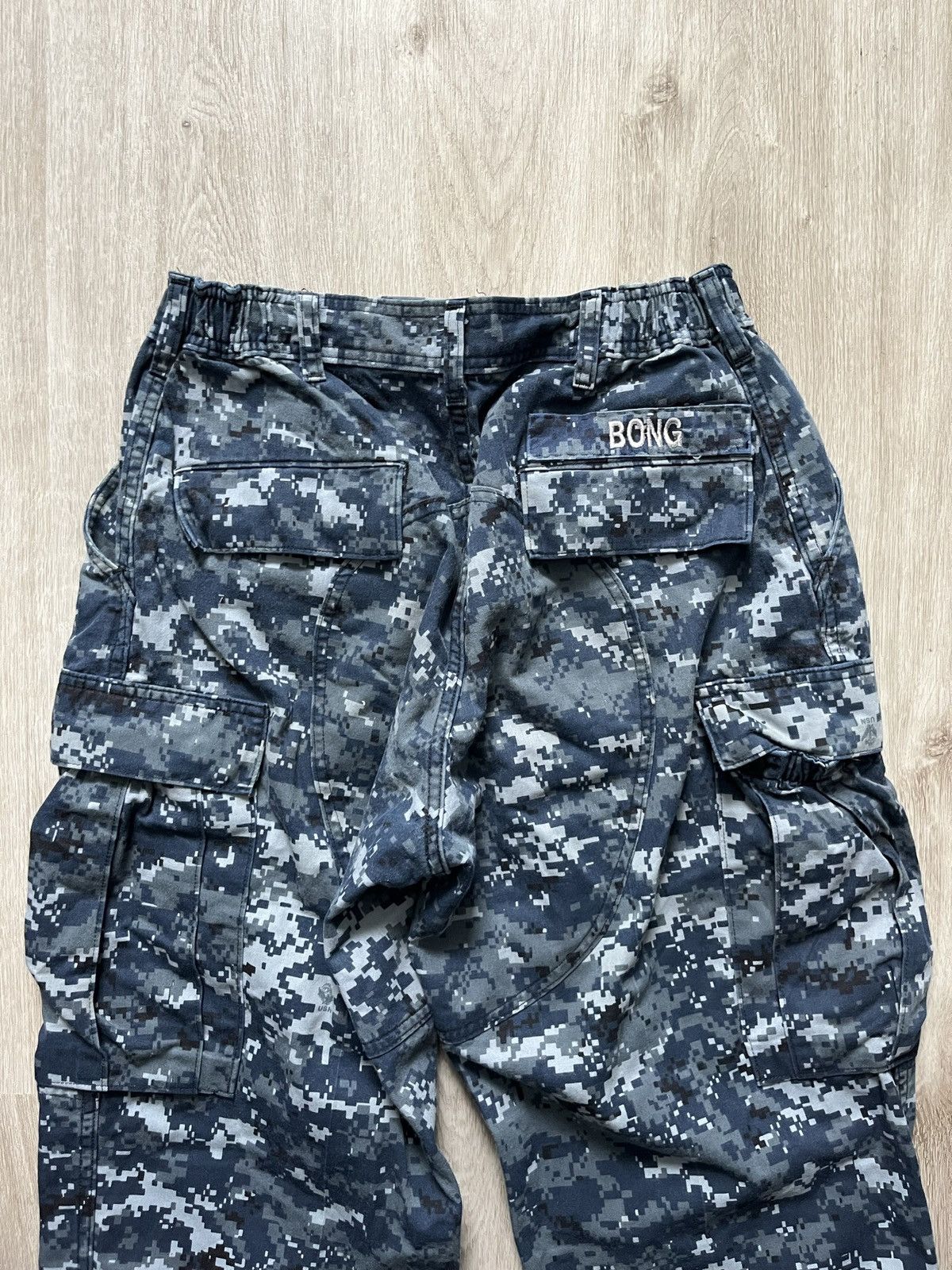 Vintage US MILITARY ISSUED BLUE DIGITAL CAMO Size US 28 / EU 44 - 5 Thumbnail