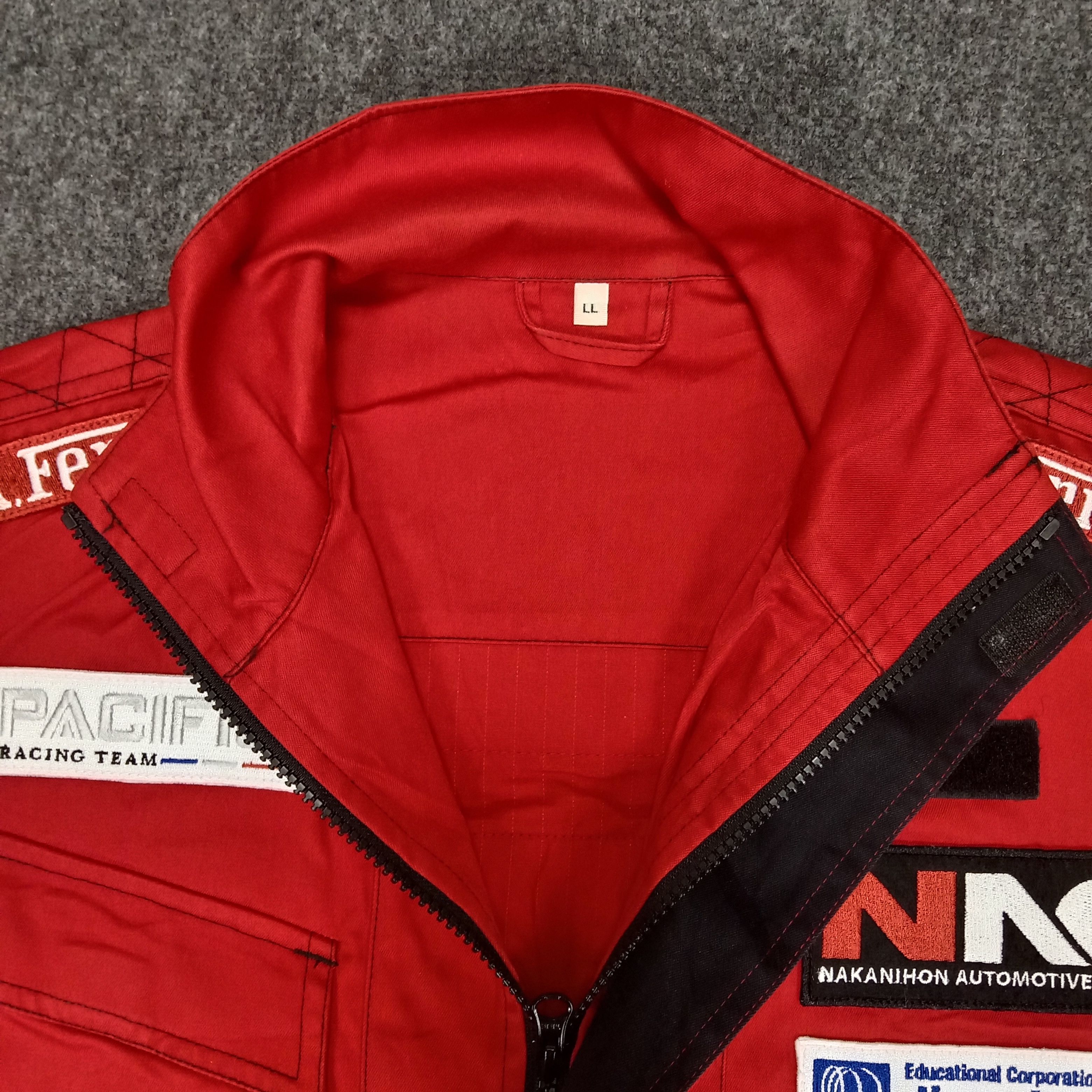 Ferrari × Vintage A.Ferrari x NNC Zipper Workwear Racing Jacket Size US XL / EU 56 / 4 - 4 Thumbnail
