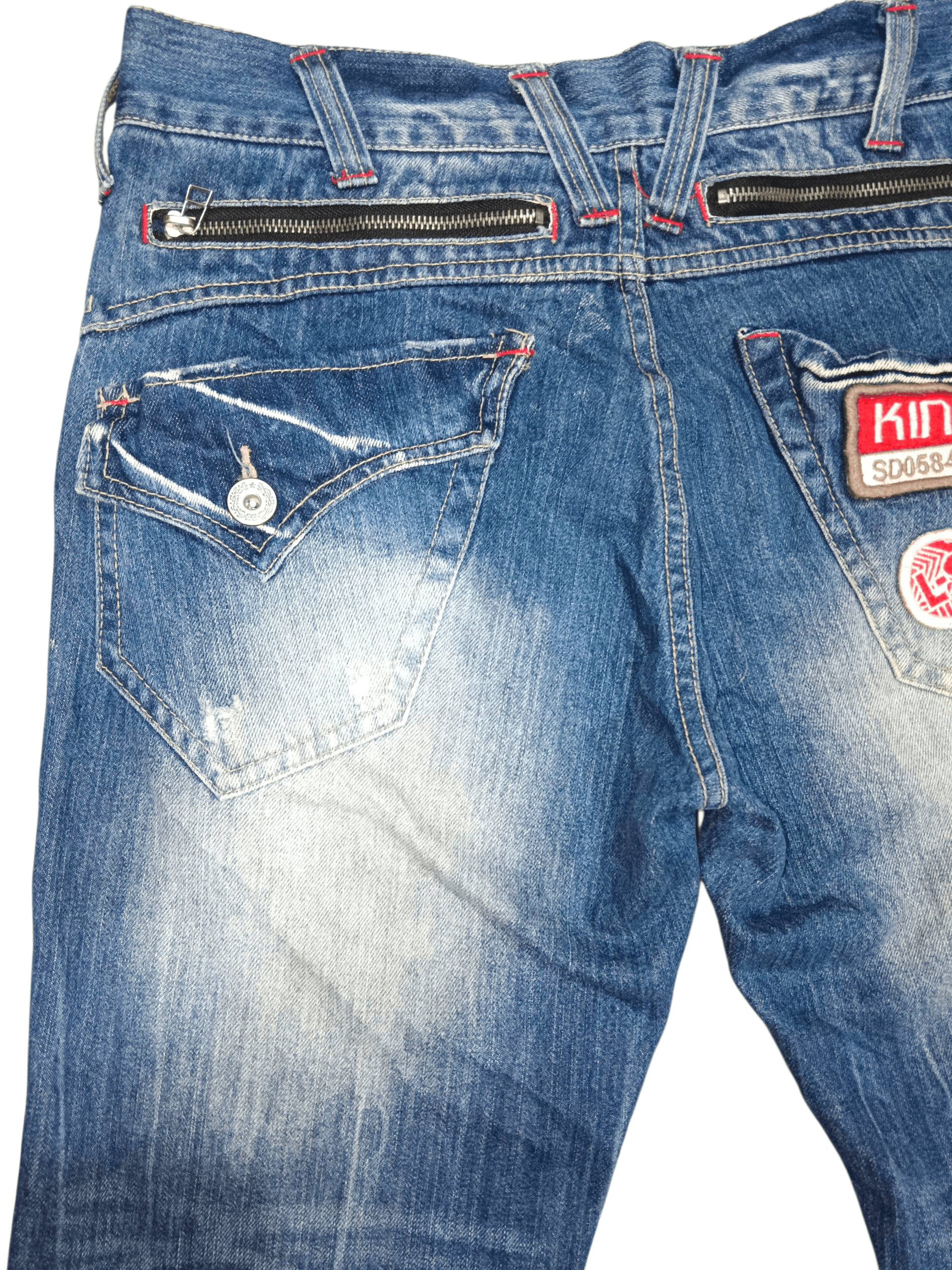 Lucky Brand Lucky Store Patches Rider Denim Size US 31 - 6 Thumbnail