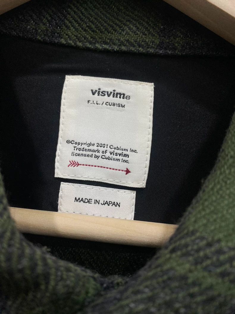 Visvim Visvim22AW LUMBER CHECK L/S Wool Blend Plaid Shirt 2504-Nex Size US L / EU 52-54 / 3 - 3 Thumbnail