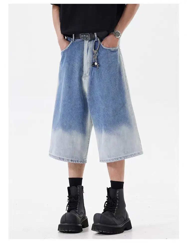 Designer × Japanese Brand Vintage Casual Loose Harajuku Shorts Size US 32 / EU 48 - 4 Thumbnail