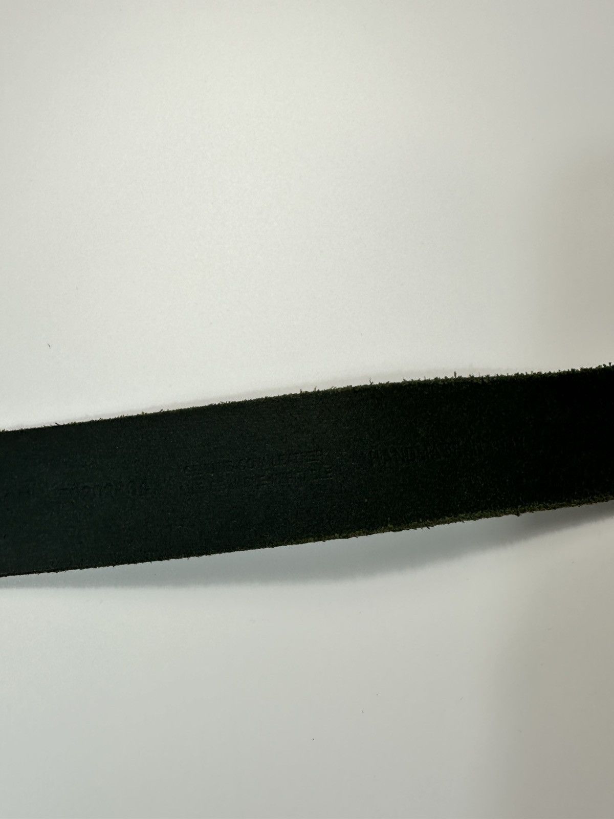 Hugo Boss Hugo Boss leather Classic Belt Made In Italy Green Size ONE SIZE - 7 Thumbnail