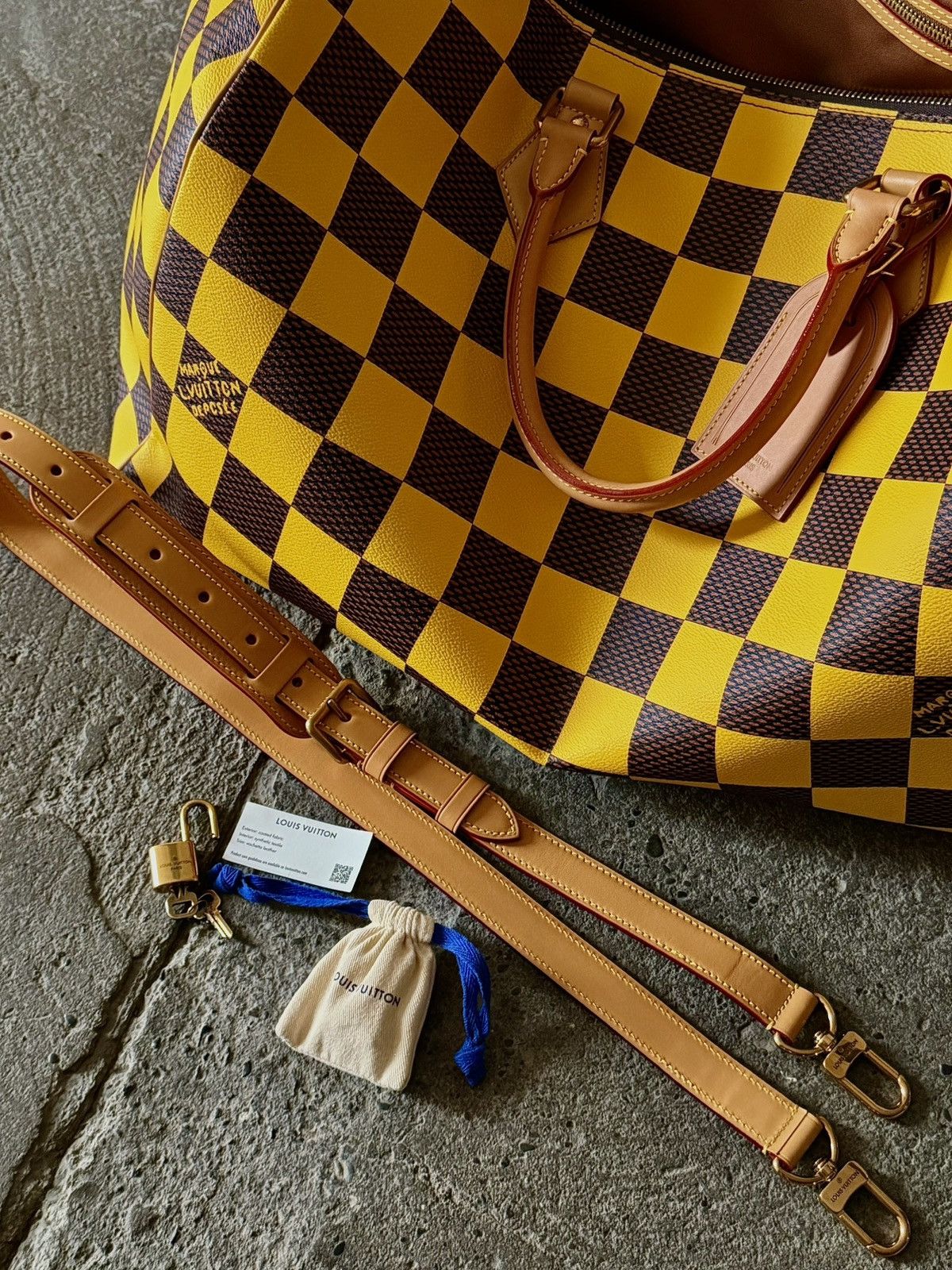 Louis Vuitton Louis Vuitton - Pharrell - 2024 Speedy 50 Bandoulière Damier Size ONE SIZE - 17 Thumbnail