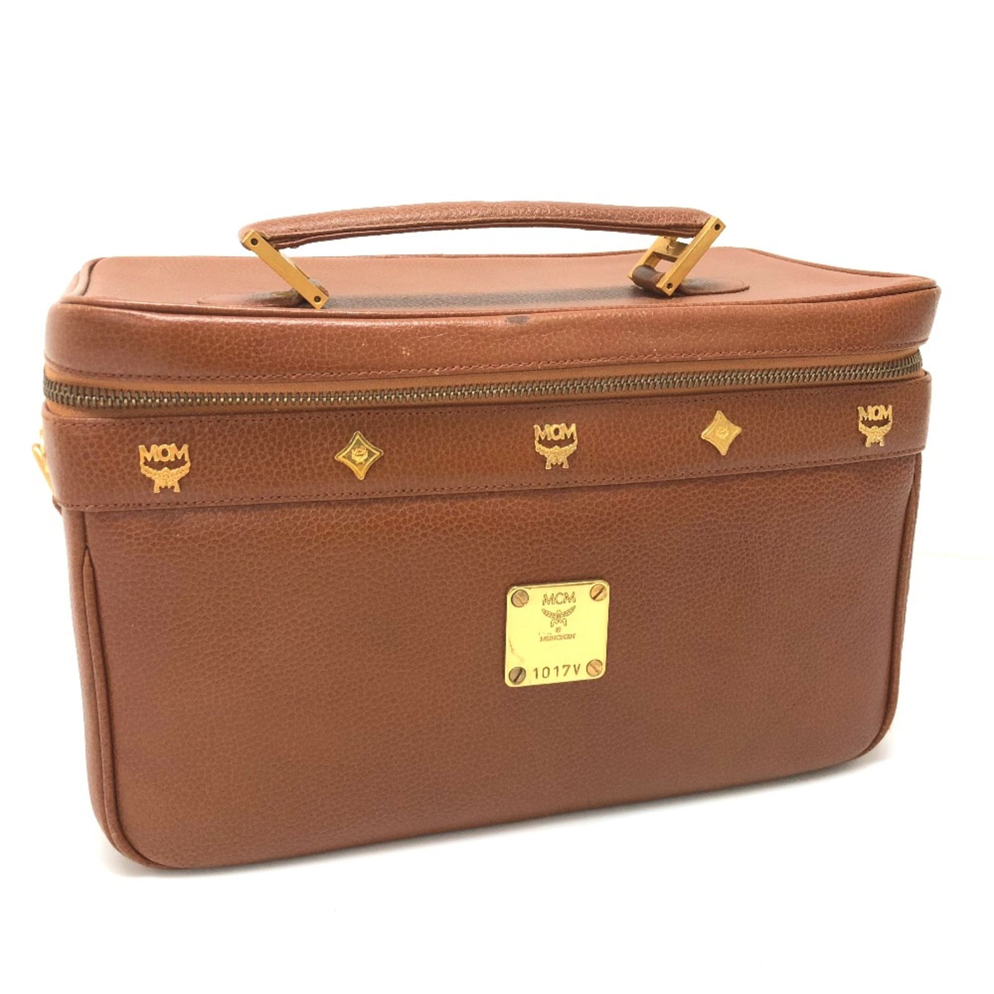 MCM MCM 2WAY Shoulder Bag Hand Bag Brown Size ONE SIZE - 1 Thumbnail