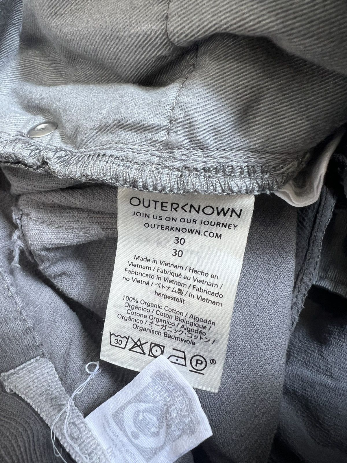 Outerknown Outerknown gray corduroy pants Size US 30 / EU 46 - 3 Thumbnail