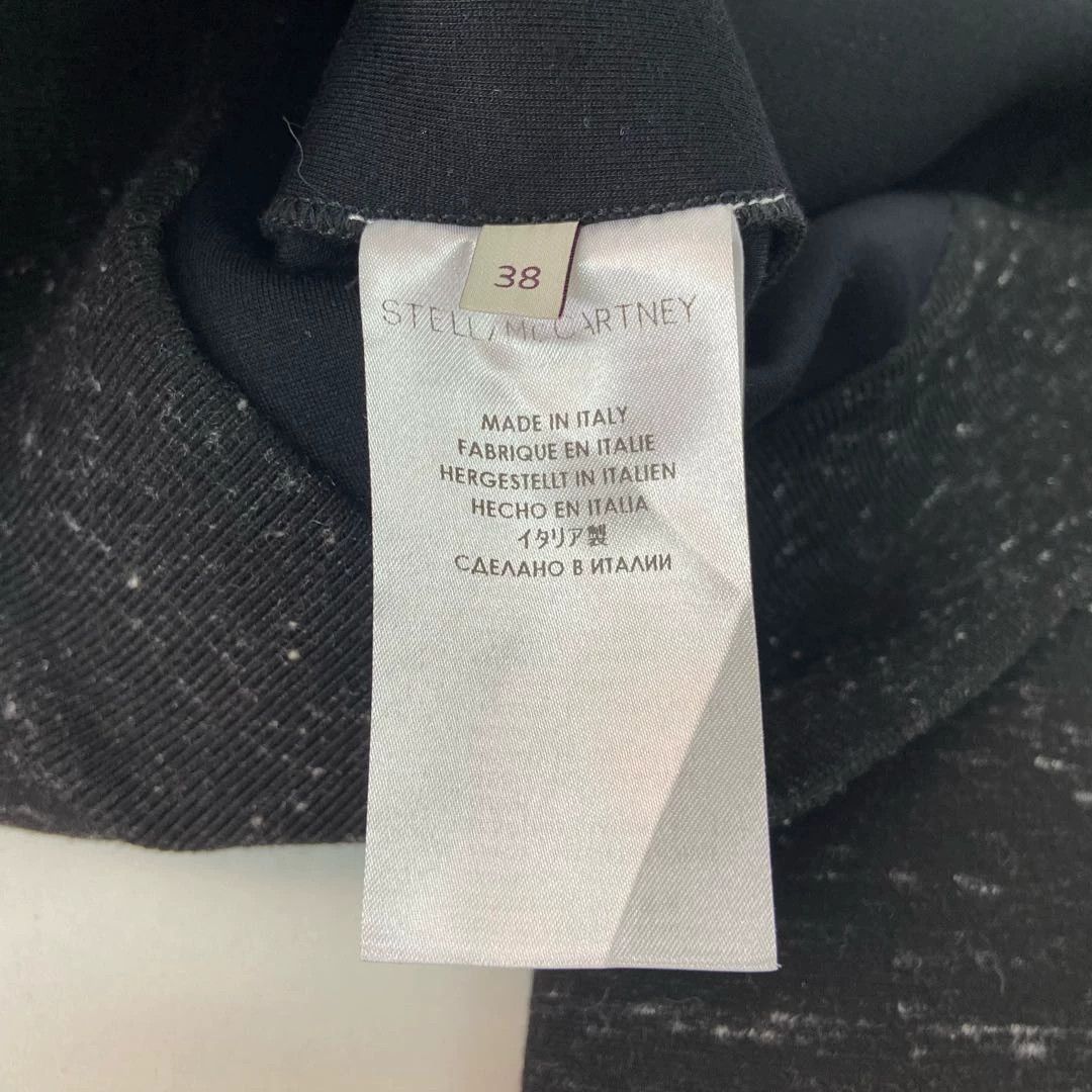 Stella McCartney Stella McCartney Black Crewneck Sweatshirt Size XS / US 0-2 / IT 36-38 - 6 Thumbnail