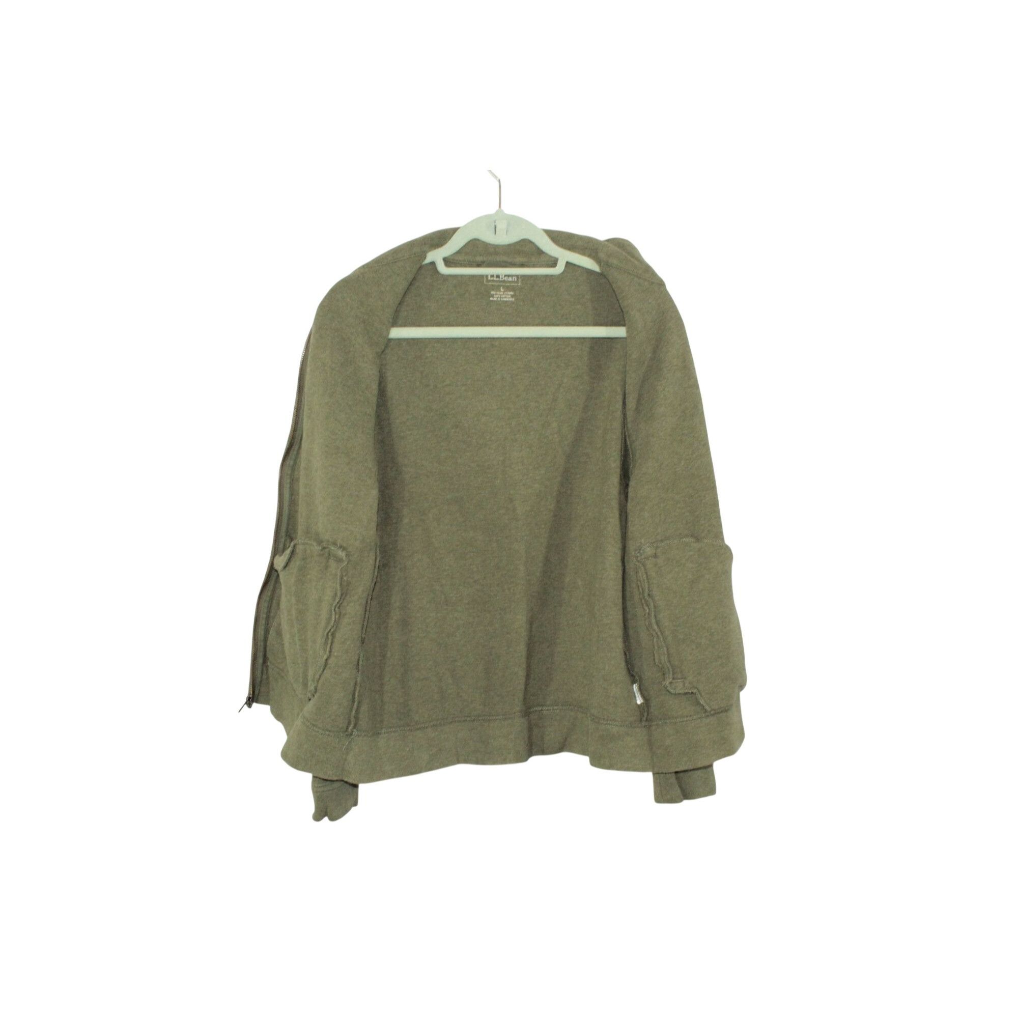 L.L. Bean LL Bean Mens Mock Neck Full Zip Jacket Cardigan Sweater Size US M / EU 48-50 / 2 - 9 Thumbnail