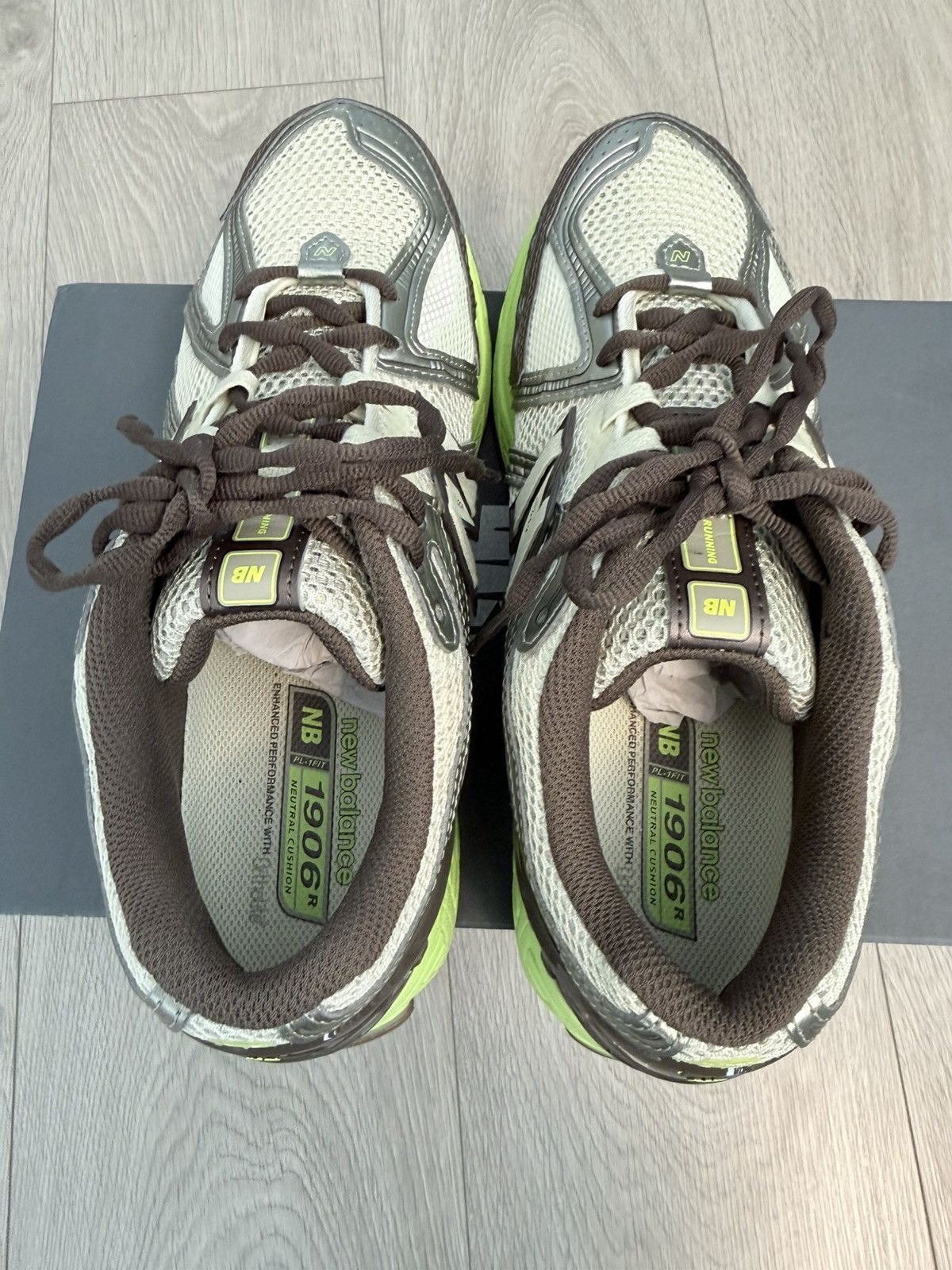 New Balance New Balance 1906r SSENSE Exclusive Brown Green Size US 10 / EU 43 - 3 Thumbnail