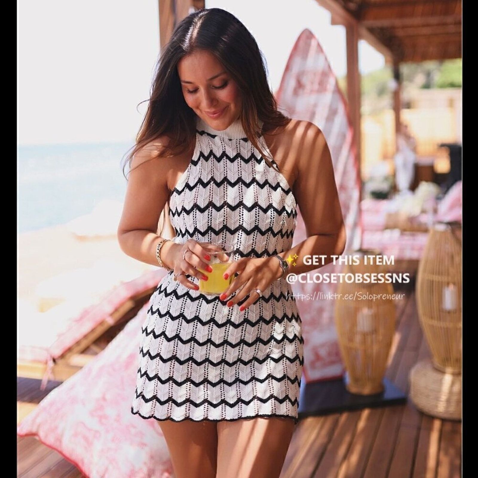 Zara BLOGGER FAVE!!! ZARA Fitted Mini Dress Size L / US 10 / IT 46 - 9 Thumbnail