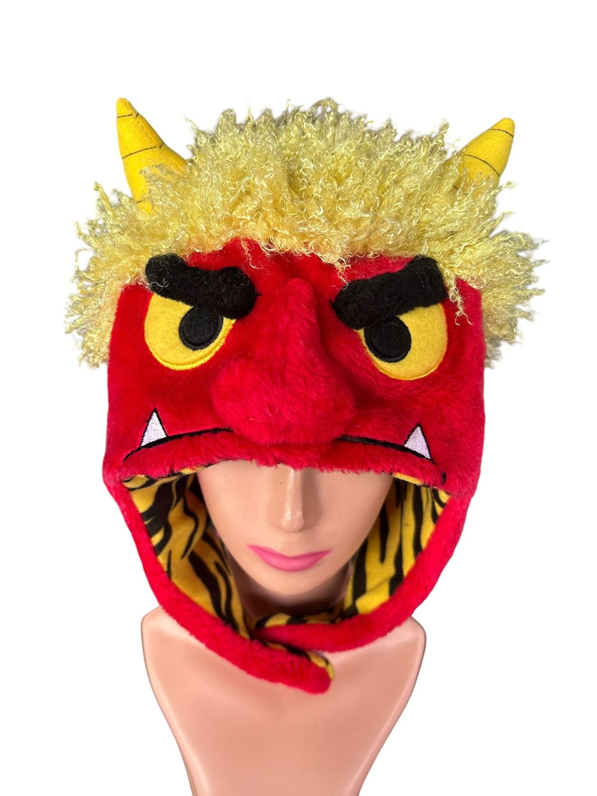 Kapital Japanese Sazac Bunny Horn Devil Beanie Hats Size ONE SIZE - 3 Thumbnail