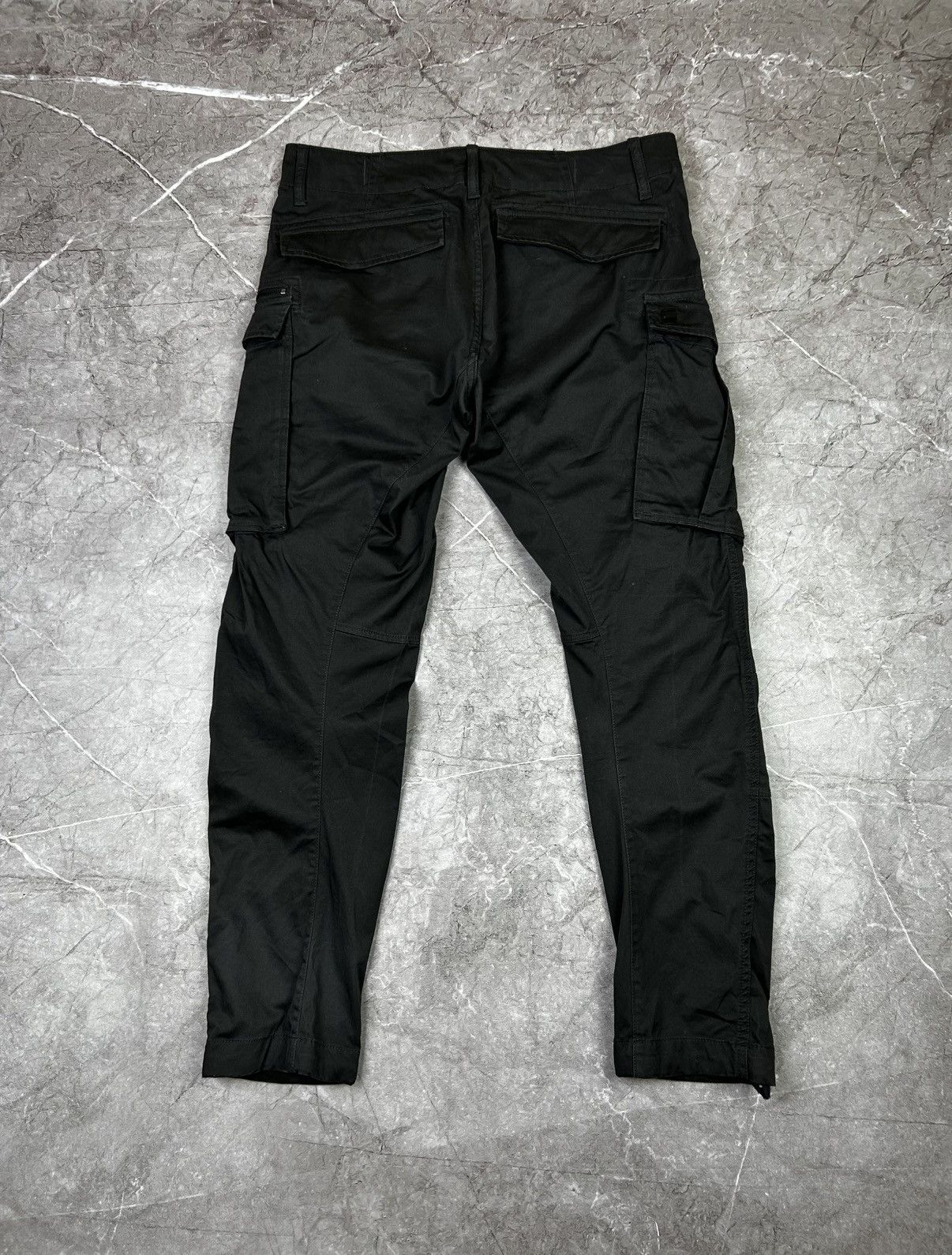 G-Star G Star Raw Rovic Denim Cargo Multi Pocket Pants Size US 32 / EU 48 - 3 Thumbnail