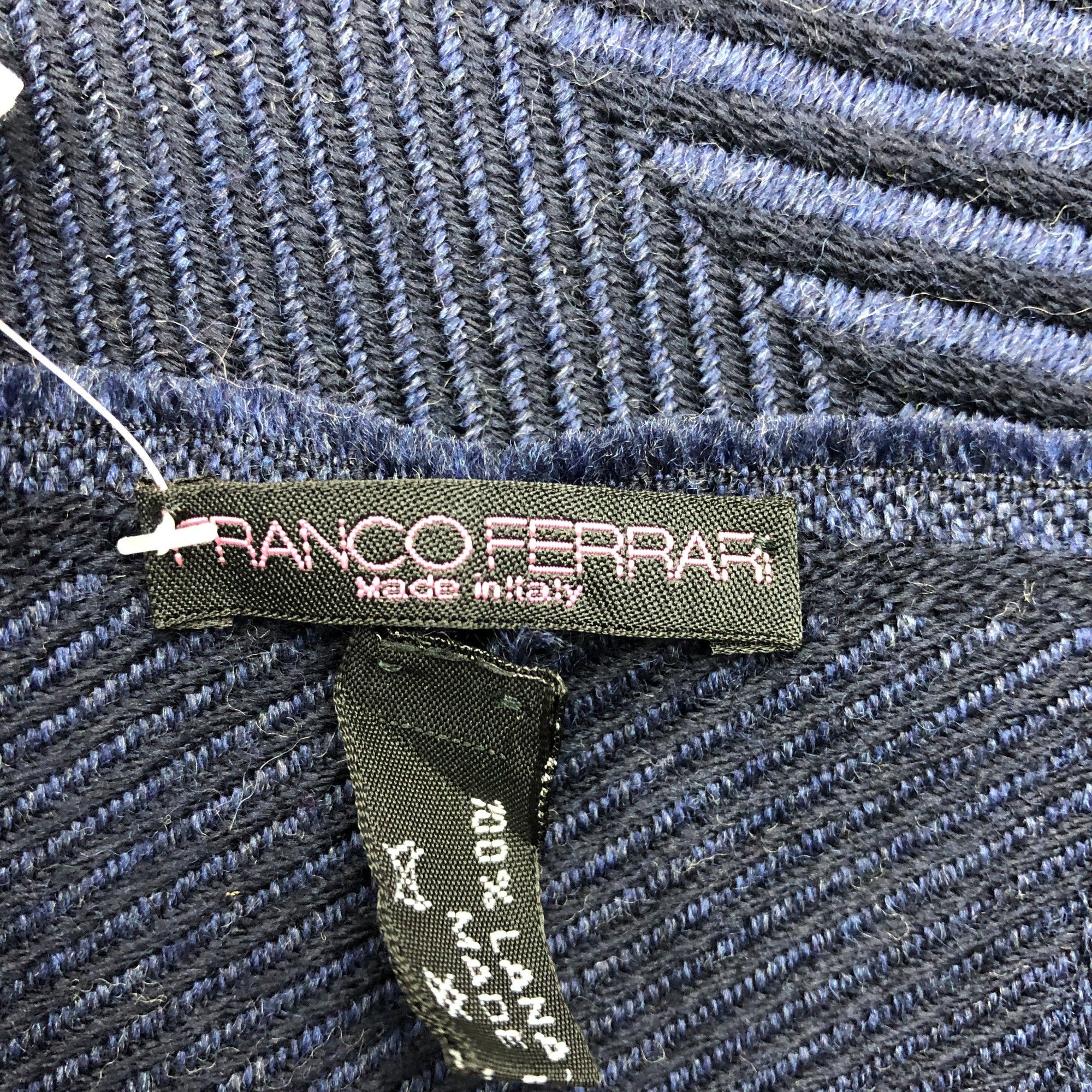 Franco Ferrari Vintage Franco Ferrari Scarf Muffler Wool Winter Scarves Size ONE SIZE - 7 Thumbnail