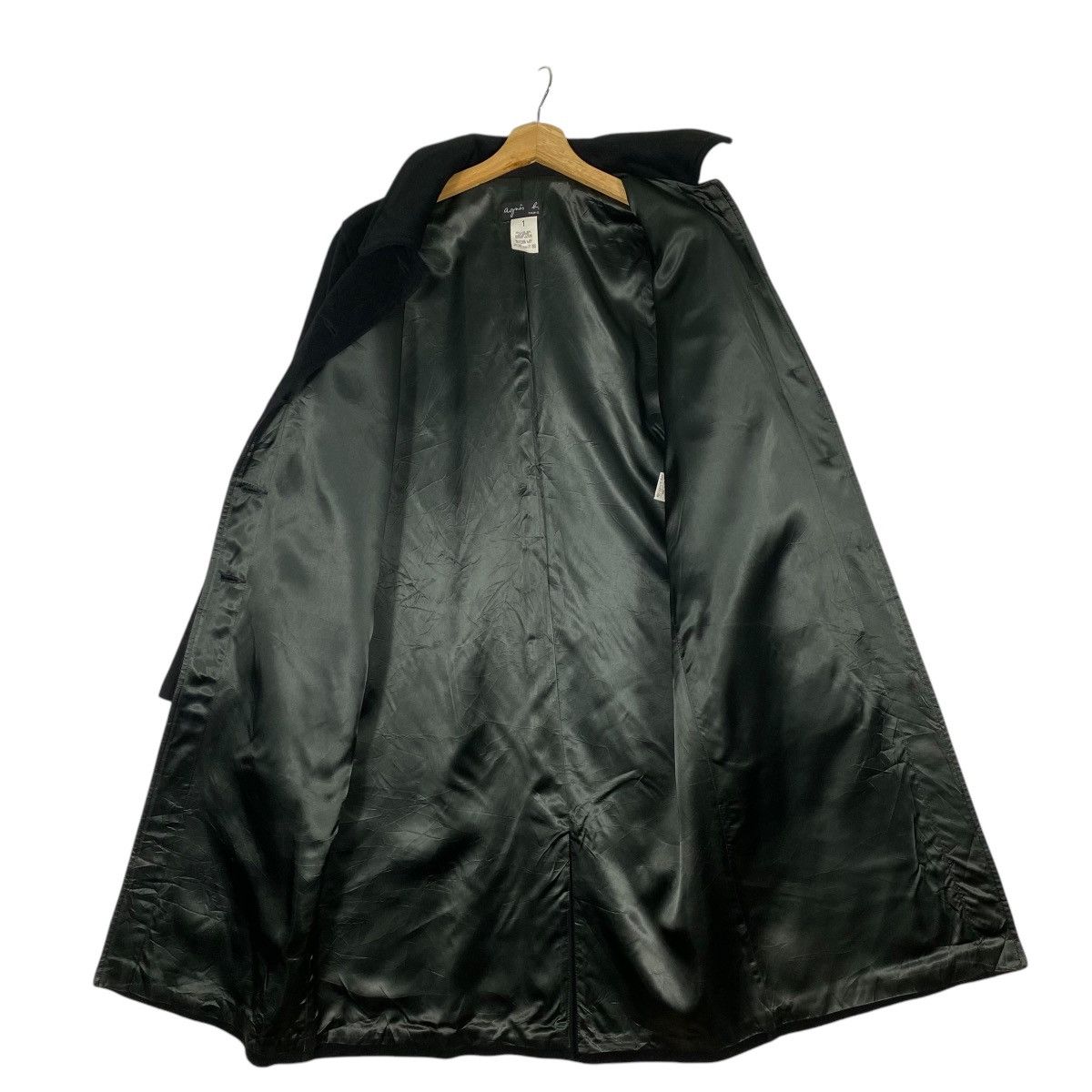 Vintage × agnes b. Vintage Agnes B Paris Long Jacket Wool Size S / US 4 / IT 40 - 5 Thumbnail