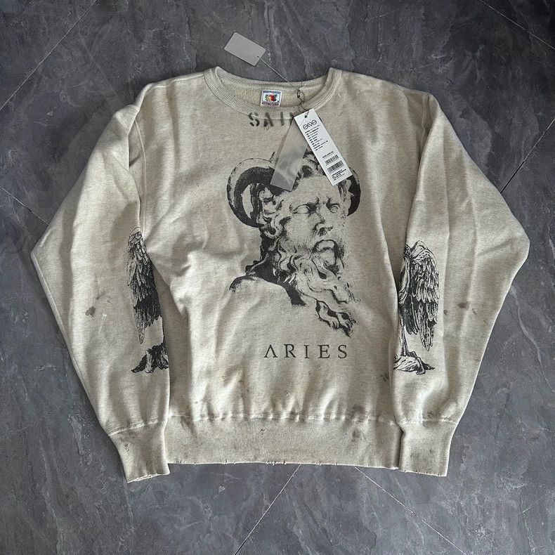 Saint Michael Saint Michael Aries God washed rice white to make old swea Size US M / EU 48-50 / 2 - 1 Thumbnail