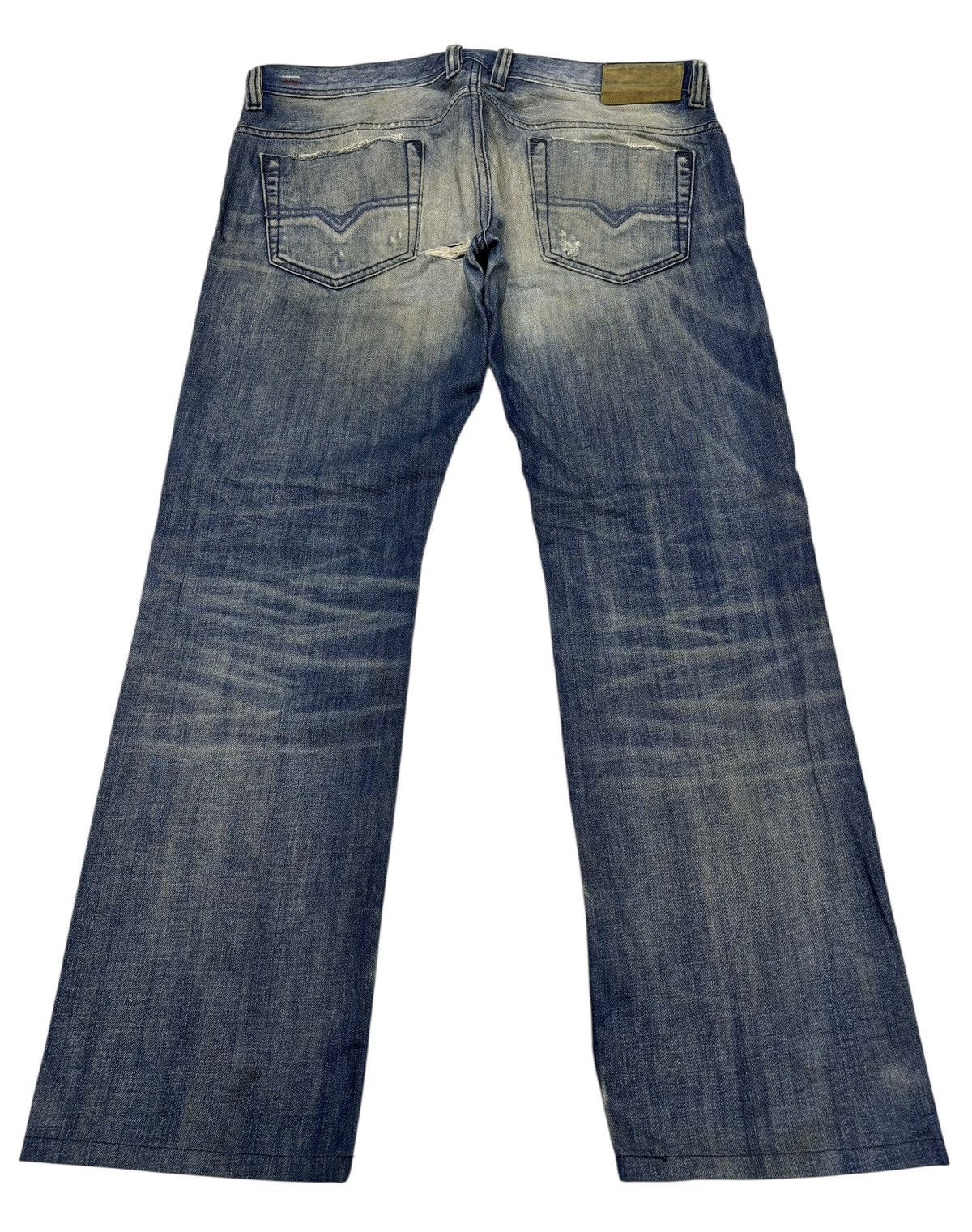 Diesel Diesel Rusty Thrashed Ripped Distressed Denim Jean Size US 36 / EU 52 - 2 Thumbnail