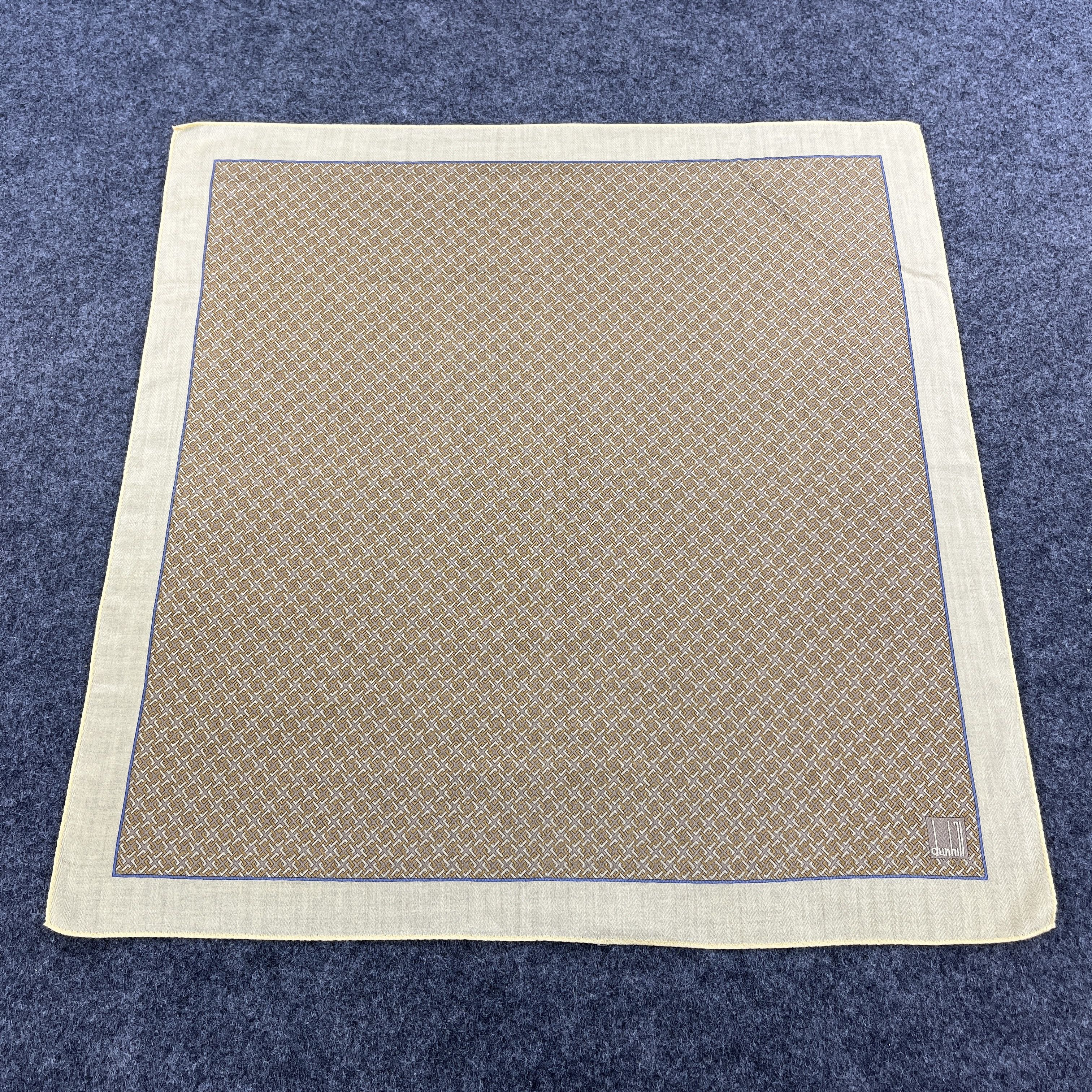 Alfred Dunhill Dunhill Handkerchief / Bandana / Neckerchief B093 Size ONE SIZE - 2 Thumbnail