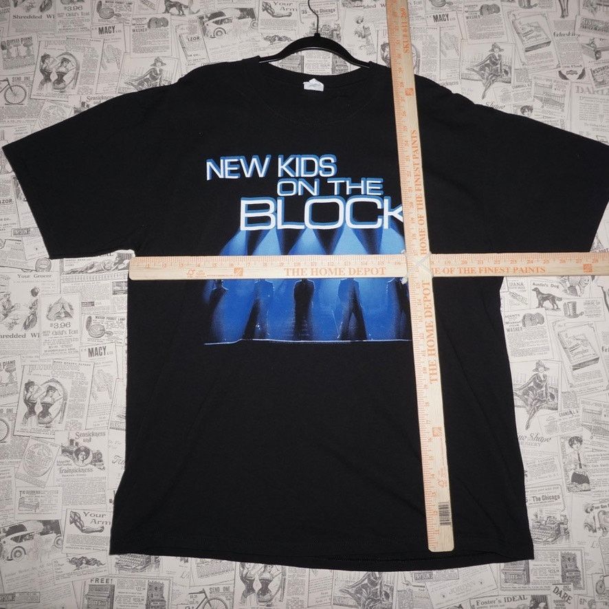 Anvil XL-Vintage Y2K new kids on the Block 00s Wahlberg tour shirt Size US XL / EU 56 / 4 - 4 Thumbnail