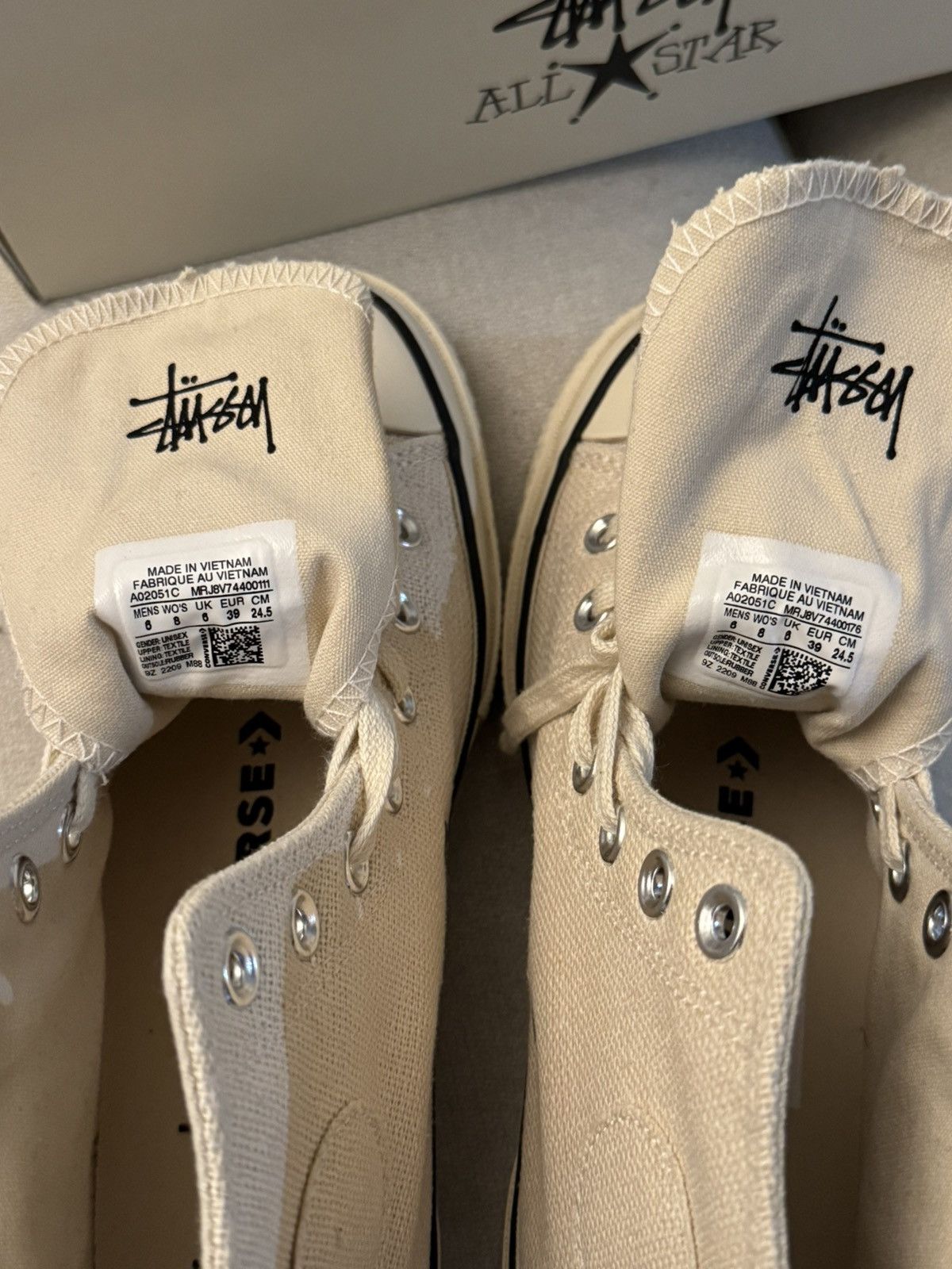 Converse × Stussy Converse Stussy x Chuck 70 High 'Fossil Size US 6 / EU 39 - 7 Thumbnail