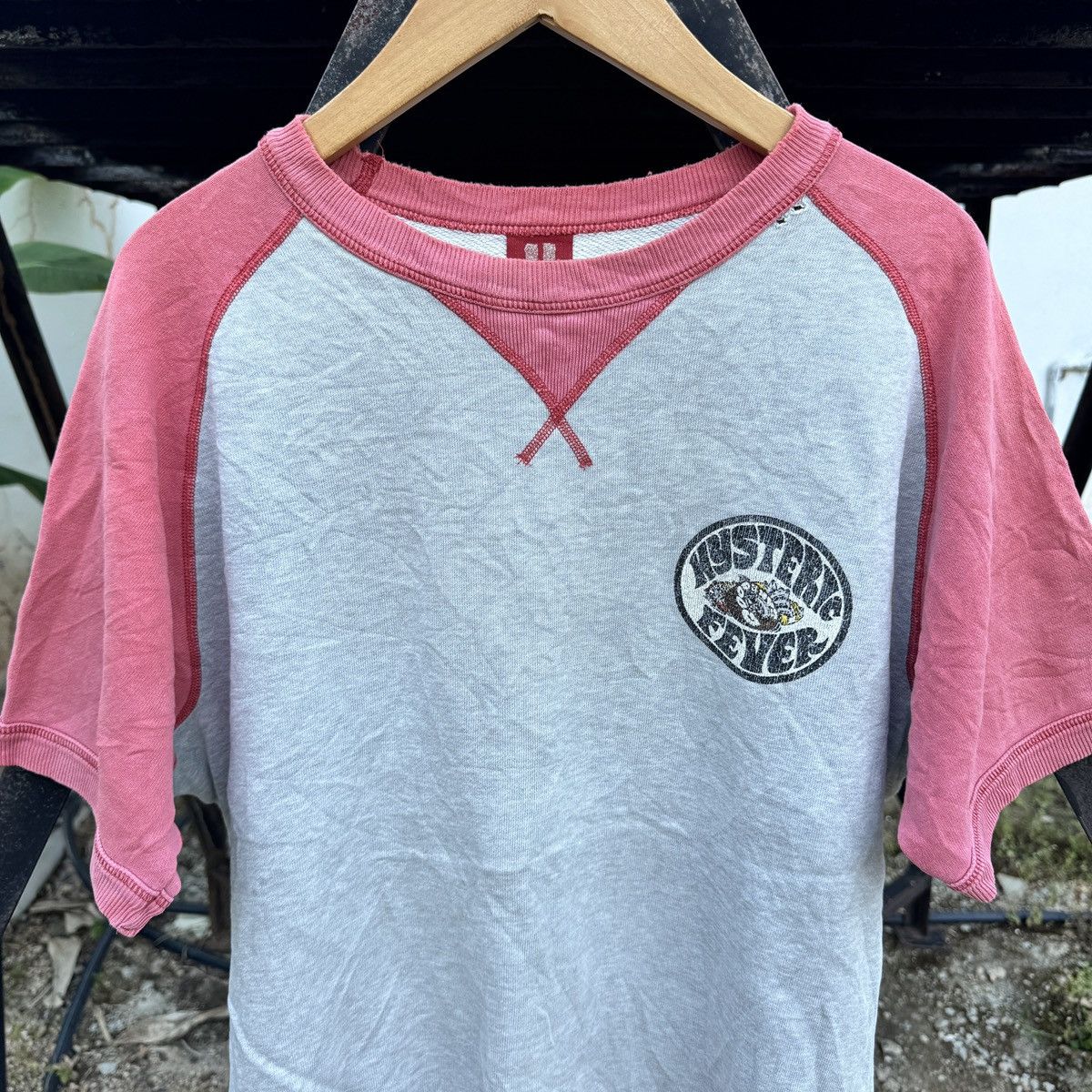 Hysteric Glamour Vintage Hysteric Glamour "Hysteric Fever" Raglan Sweatshirt Size US L / EU 52-54 / 3 - 9 Thumbnail