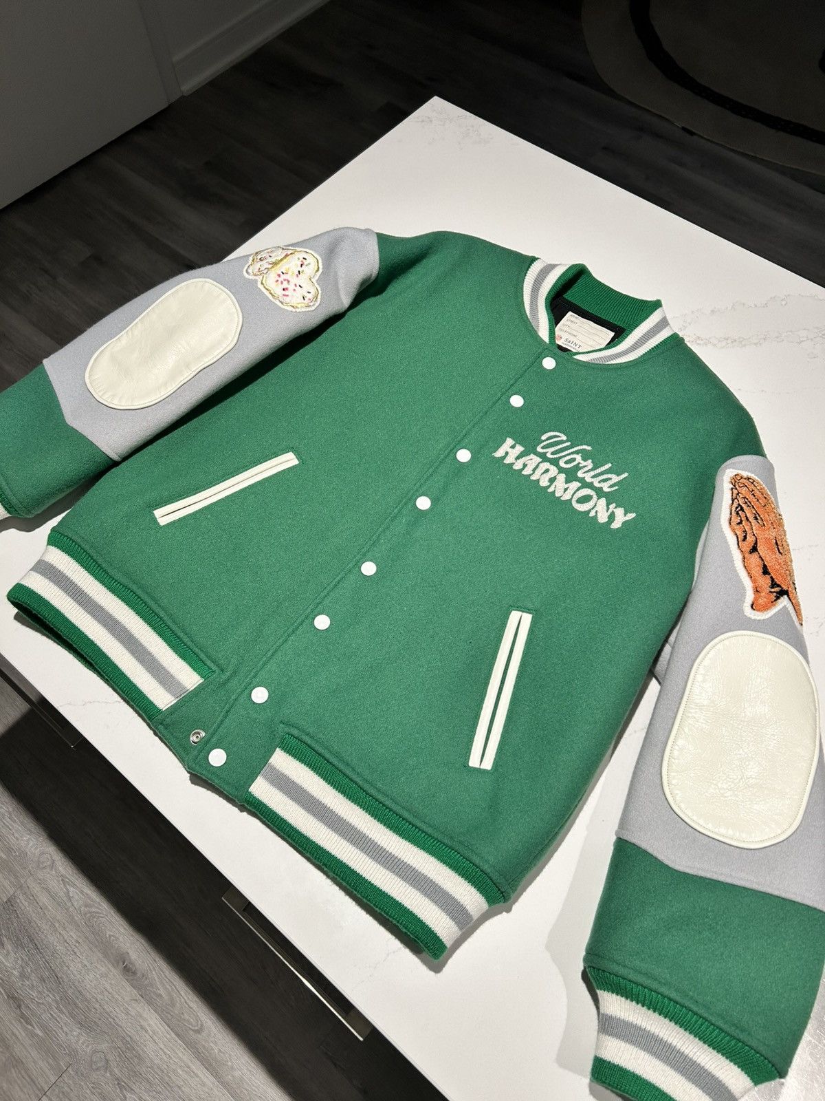 Saint Michael Saint Michael Harmony Letterman Size US L / EU 52-54 / 3 - 1 Thumbnail